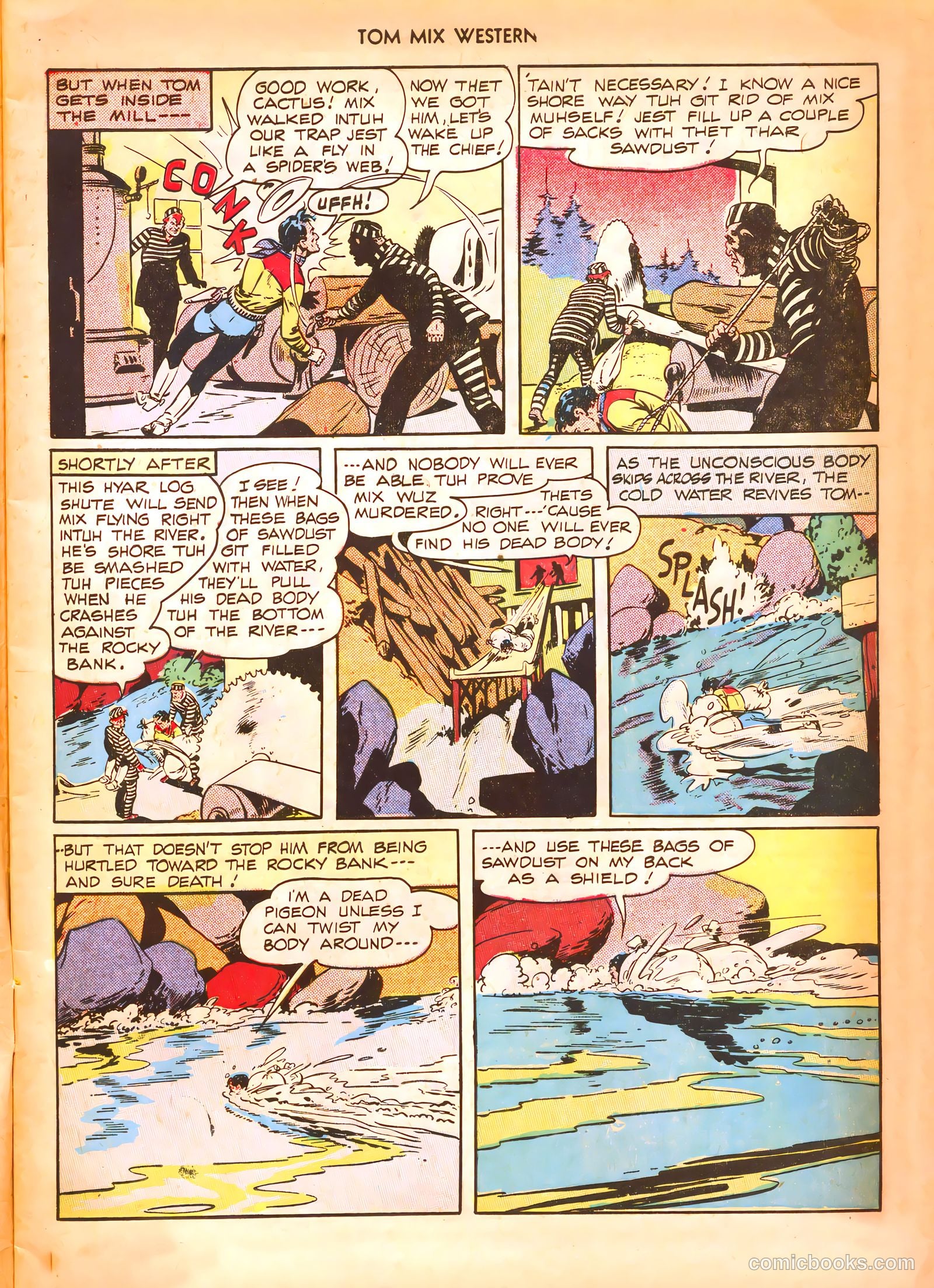 Tom Mix Western #11 (1948) — page 7 of 52