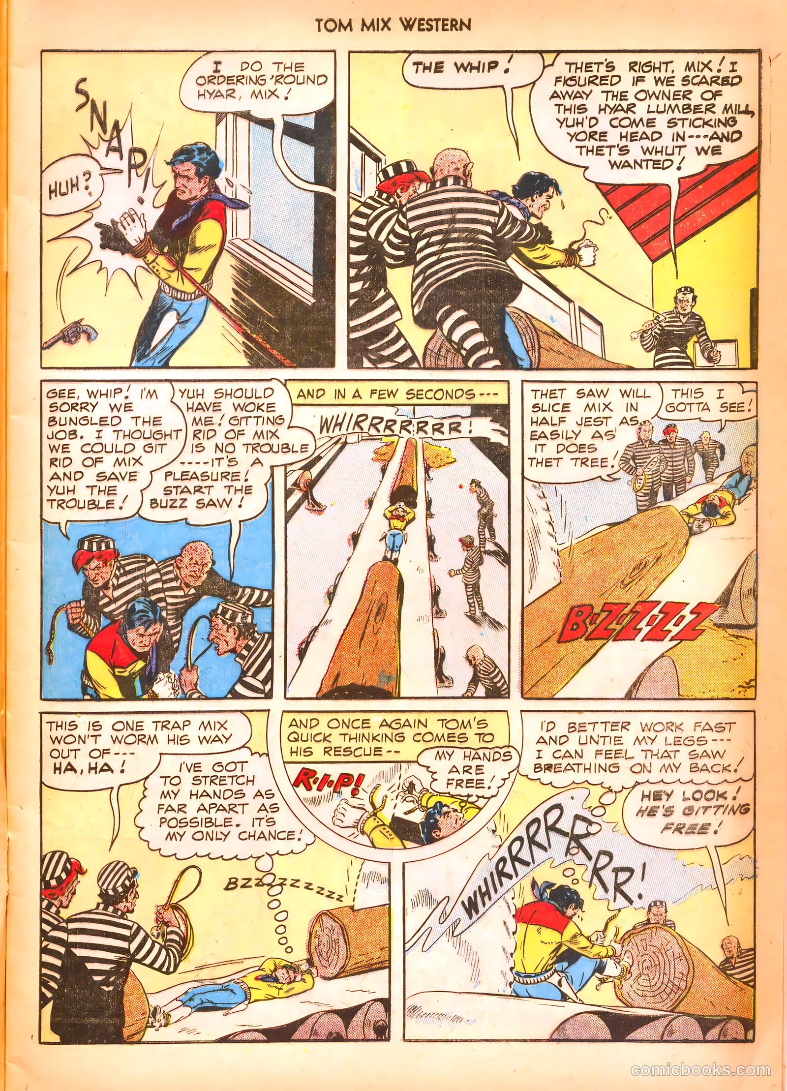 Tom Mix Western #11 (1948) — page 9 of 52