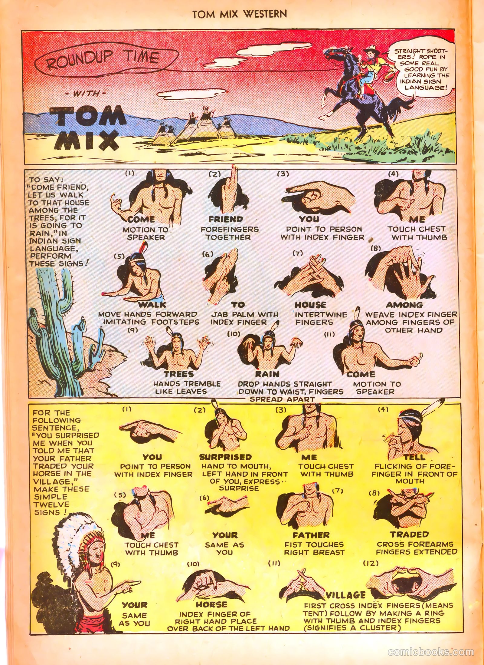 Tom Mix Western #11 (1948) — page 14 of 52