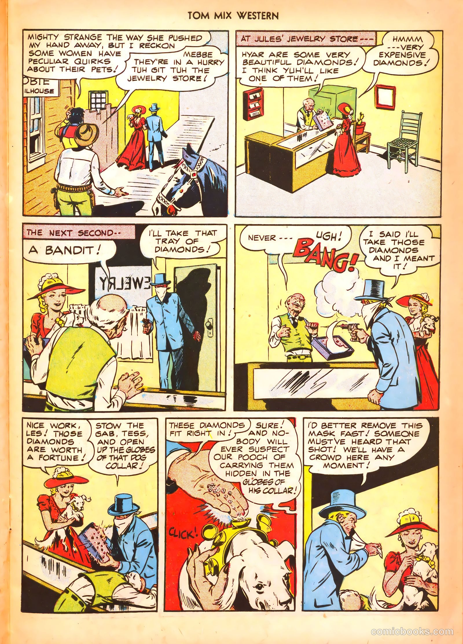 Tom Mix Western #11 (1948) — page 19 of 52