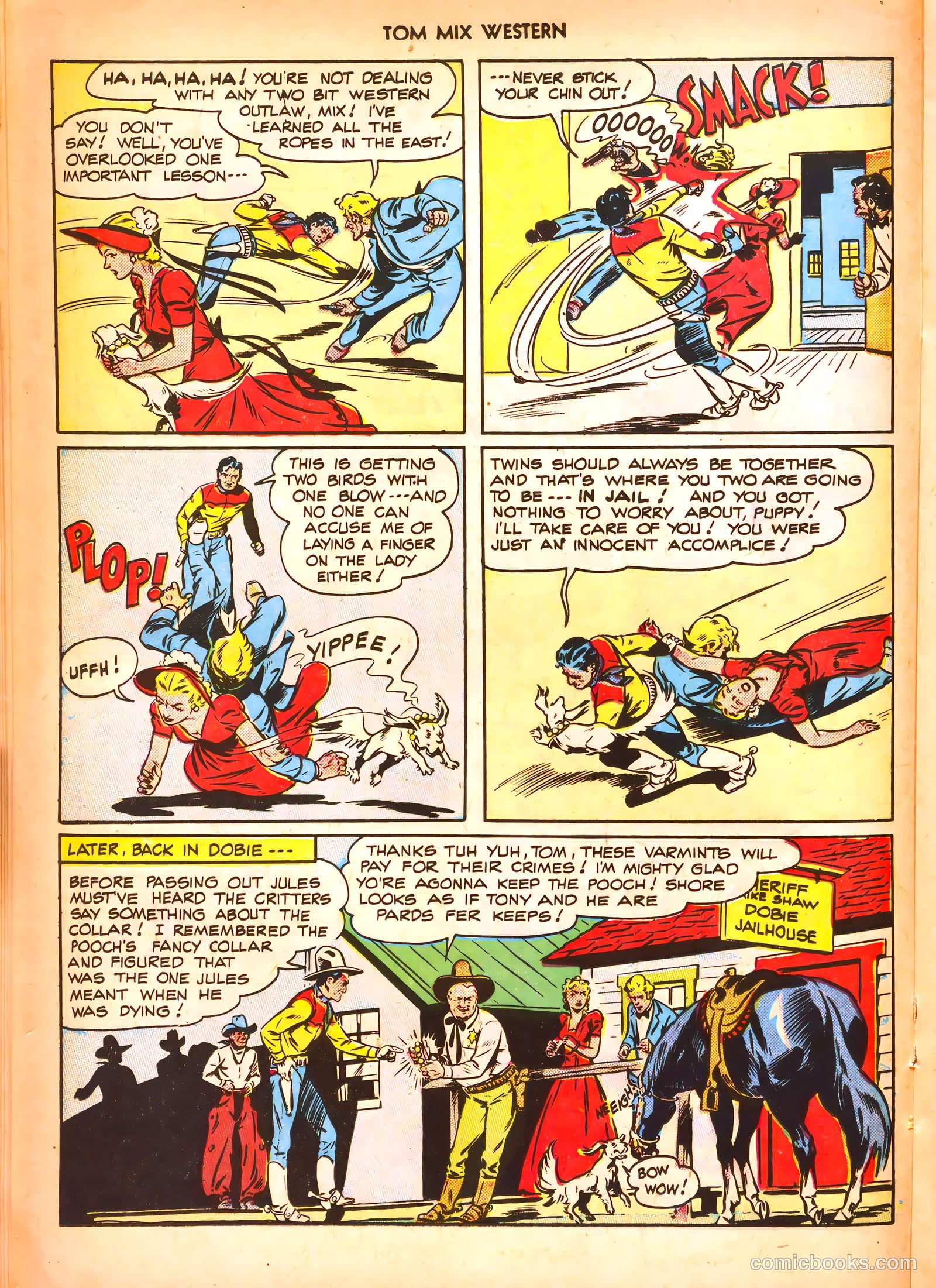Tom Mix Western #11 (1948) — page 24 of 52