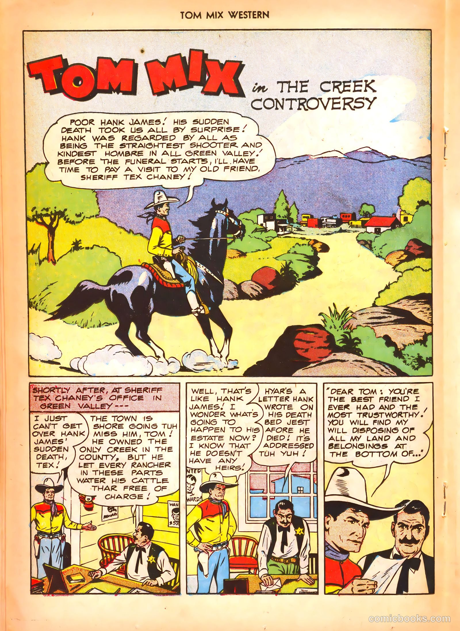 Tom Mix Western #11 (1948) — page 26 of 52