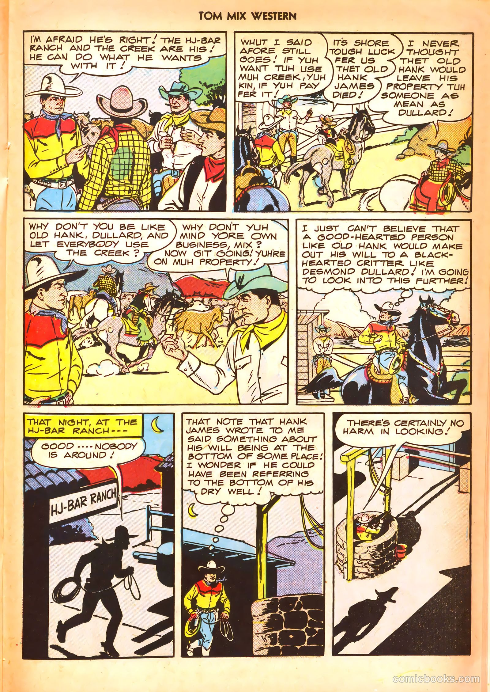 Tom Mix Western #11 (1948) — page 29 of 52