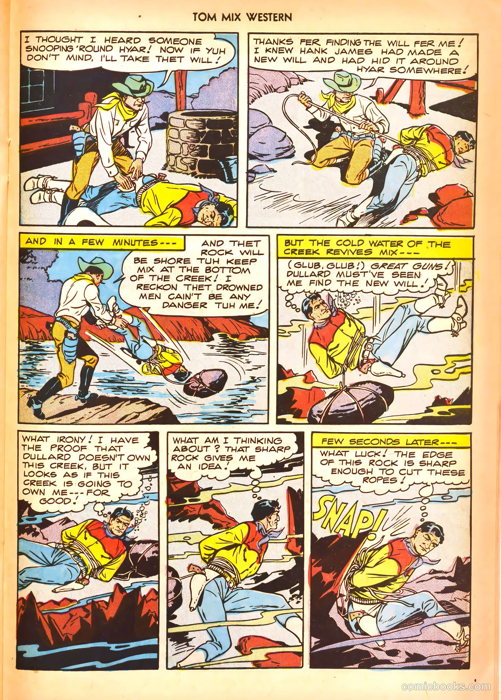 Tom Mix Western #11 (1948) — page 31 of 52