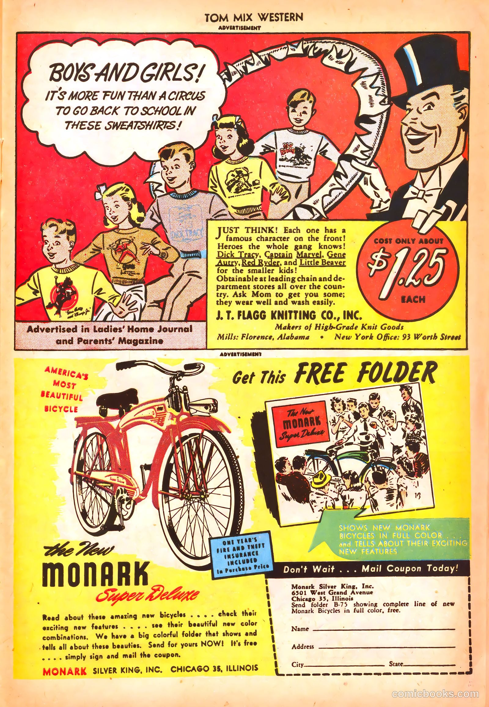 Tom Mix Western #11 (1948) — page 33 of 52