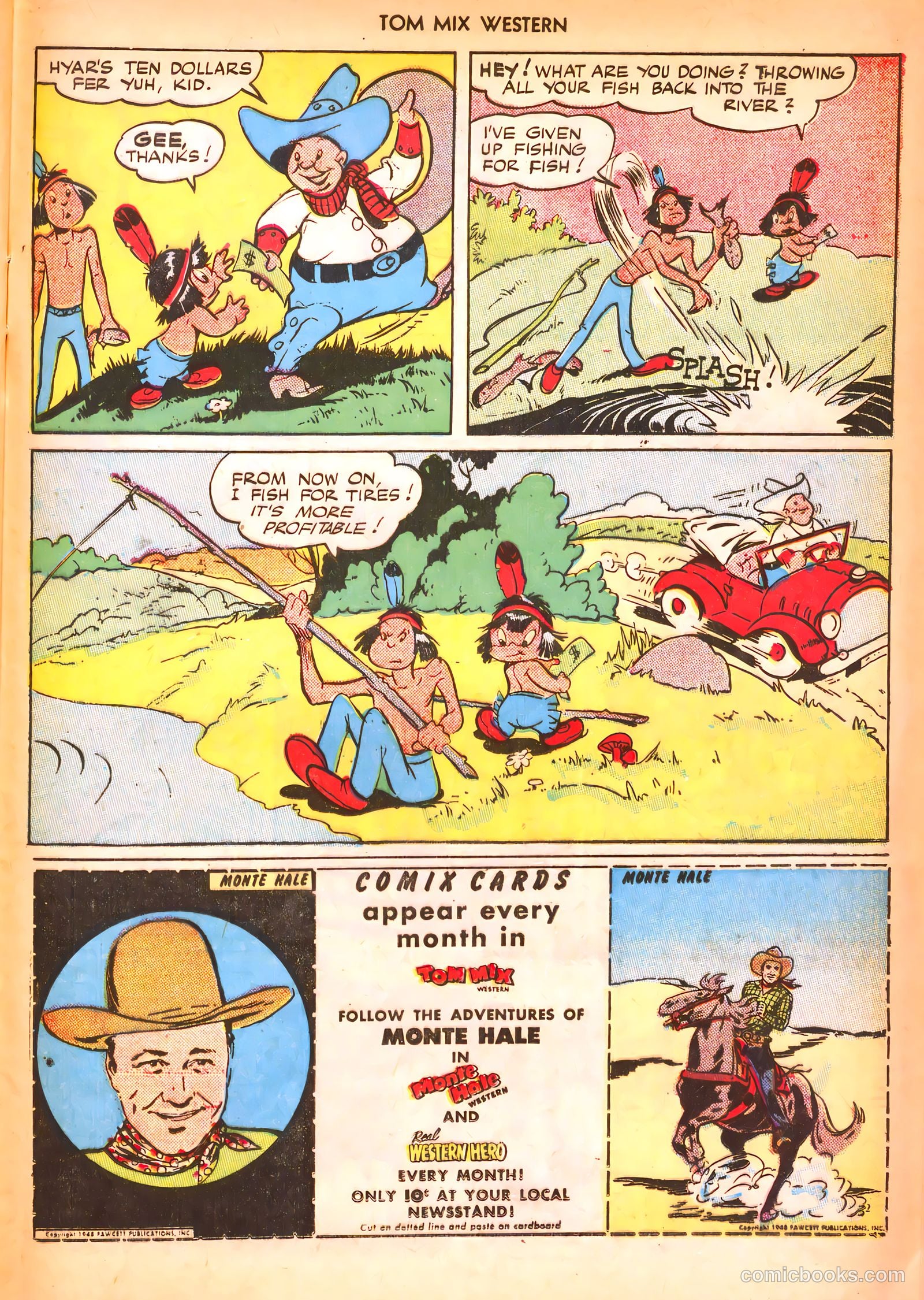 Tom Mix Western #11 (1948) — page 37 of 52