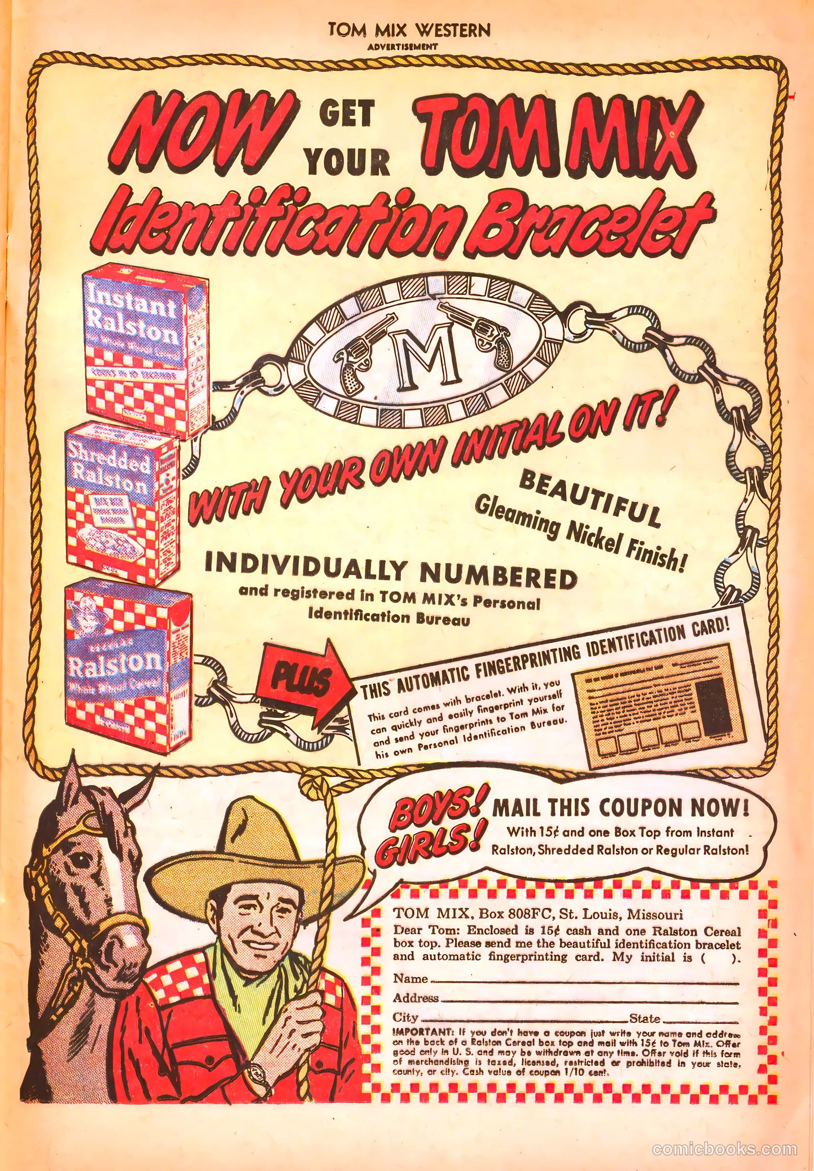 Tom Mix Western #11 (1948) — page 41 of 52