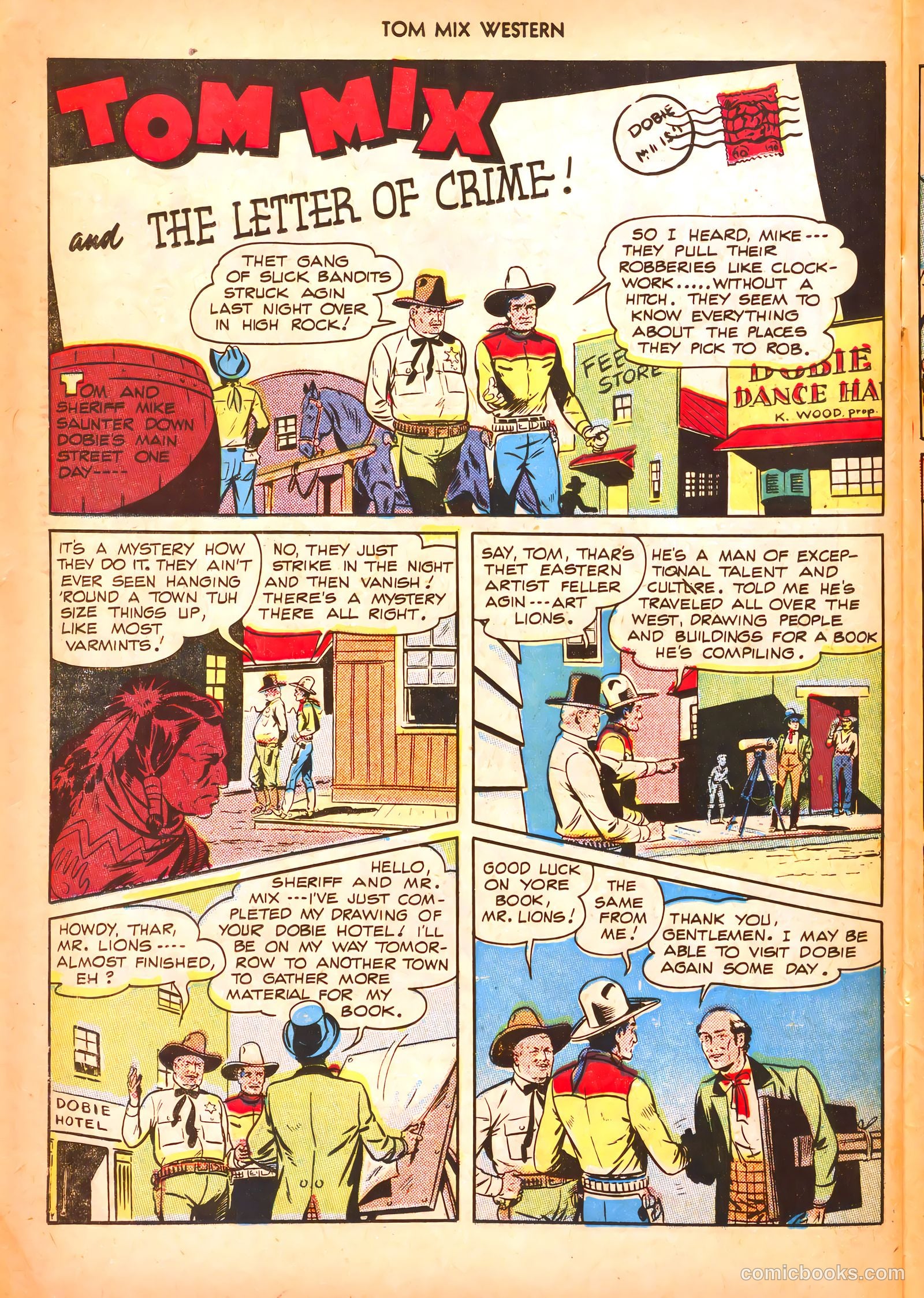 Tom Mix Western #11 (1948) — page 42 of 52