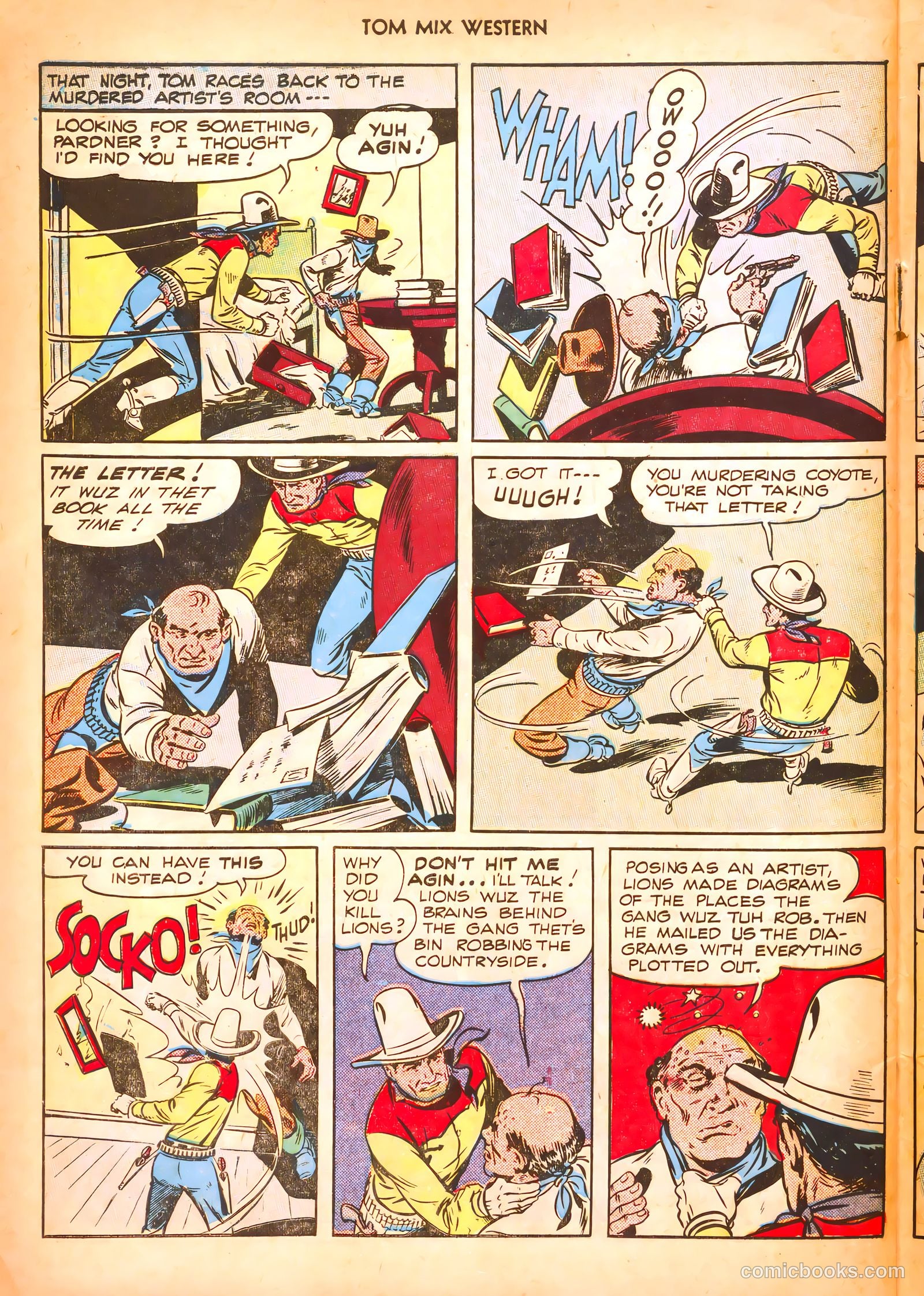 Tom Mix Western #11 (1948) — page 46 of 52