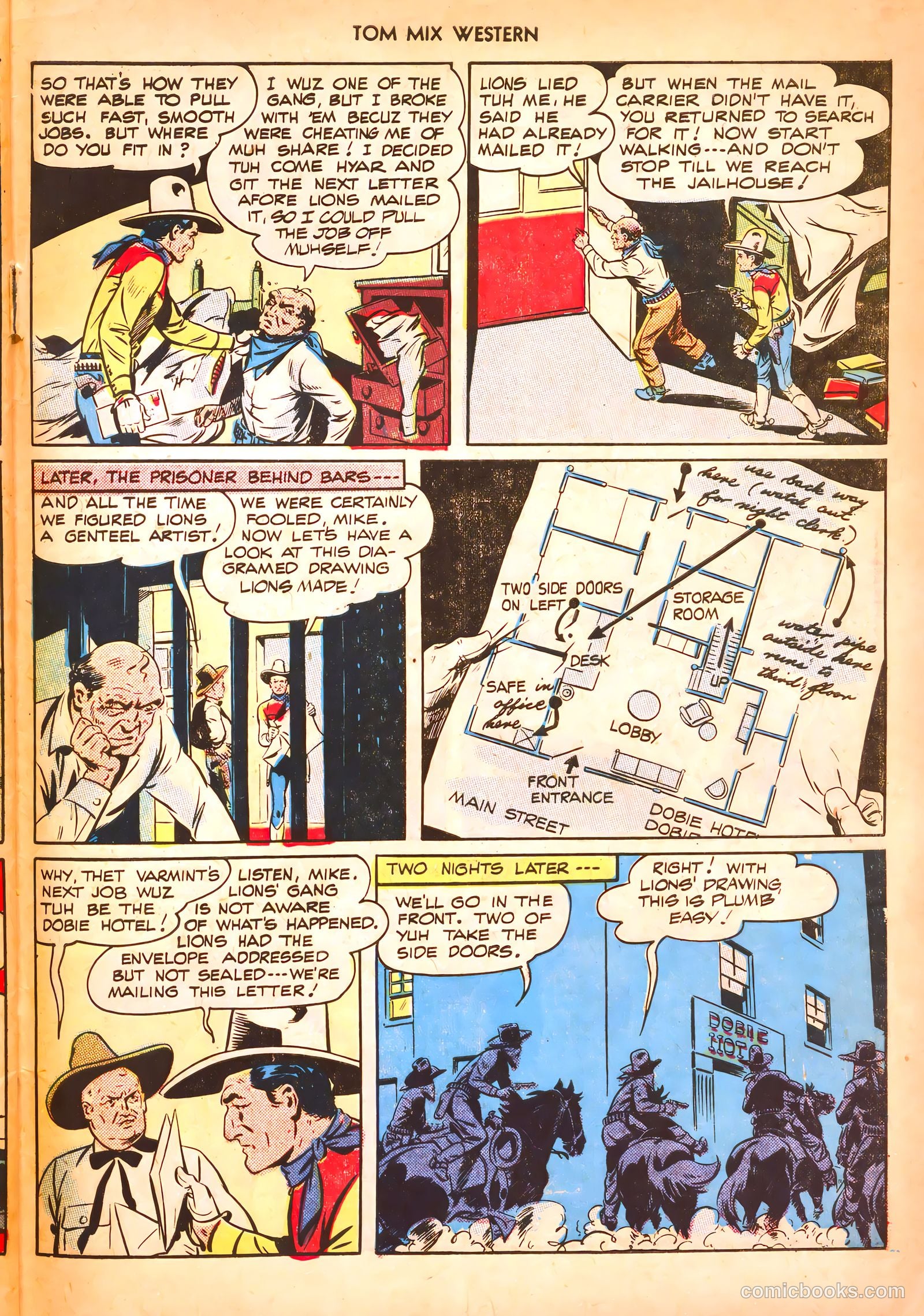 Tom Mix Western #11 (1948) — page 47 of 52