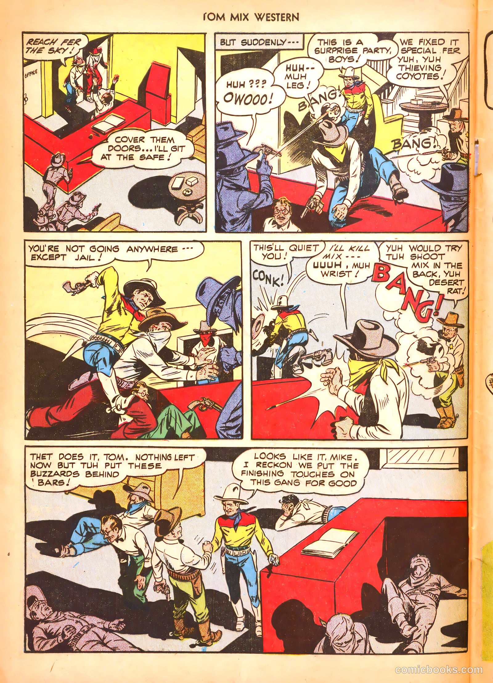 Tom Mix Western #11 (1948) — page 48 of 52