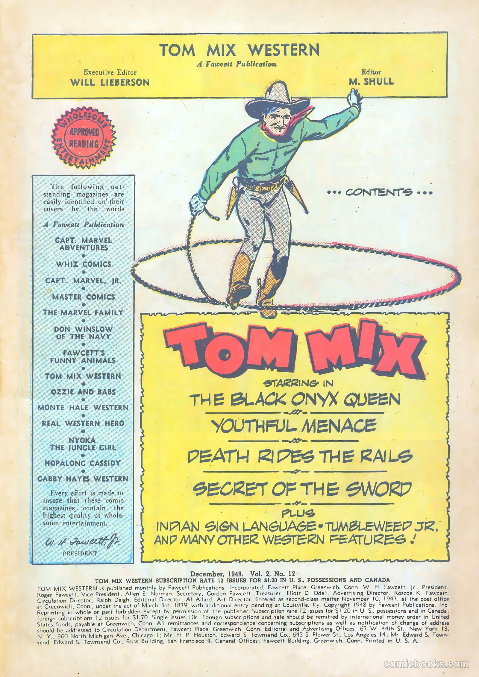 Tom Mix Western #12 (1948) — page 3 of 52
