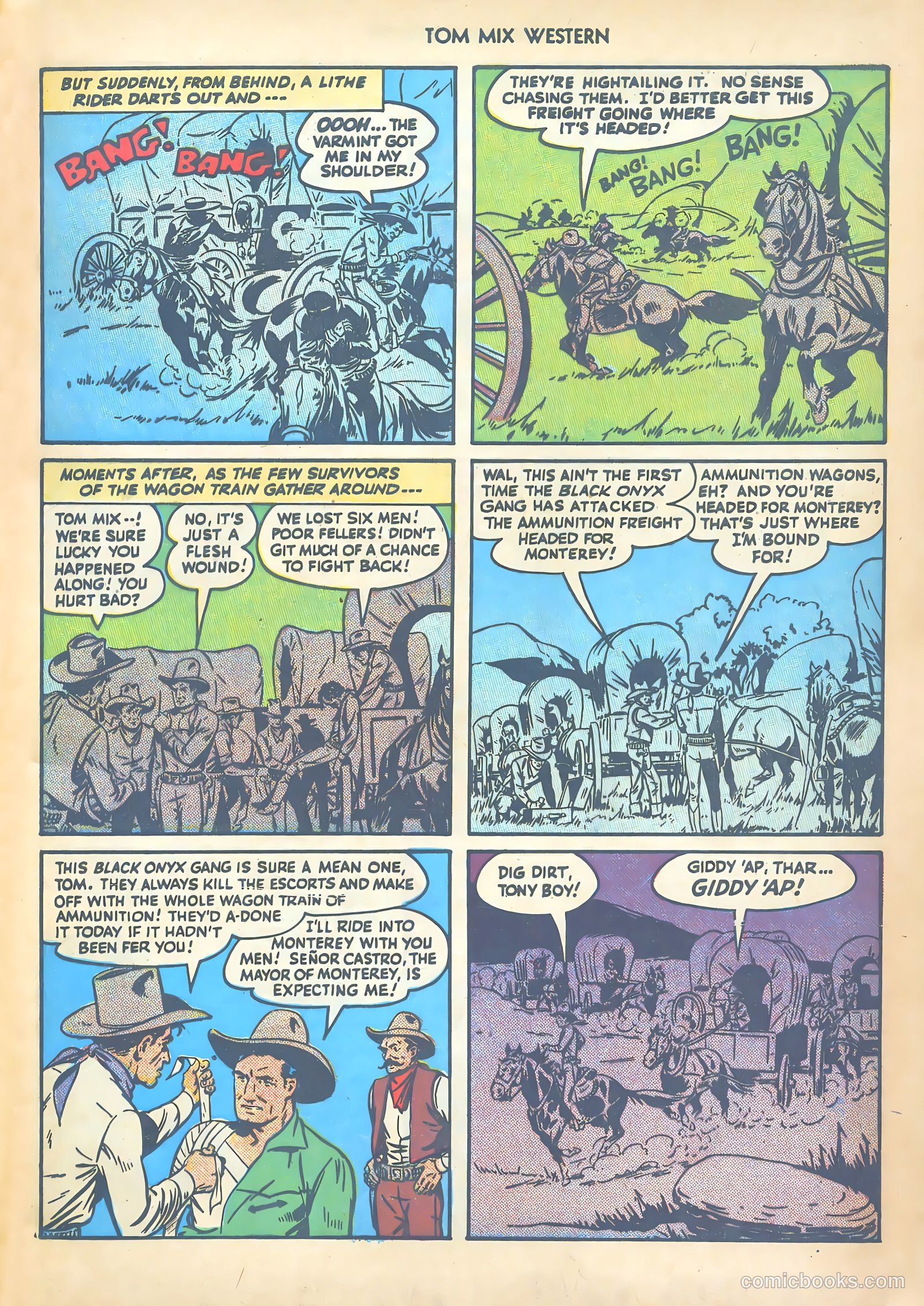 Tom Mix Western #12 (1948) — page 5 of 52