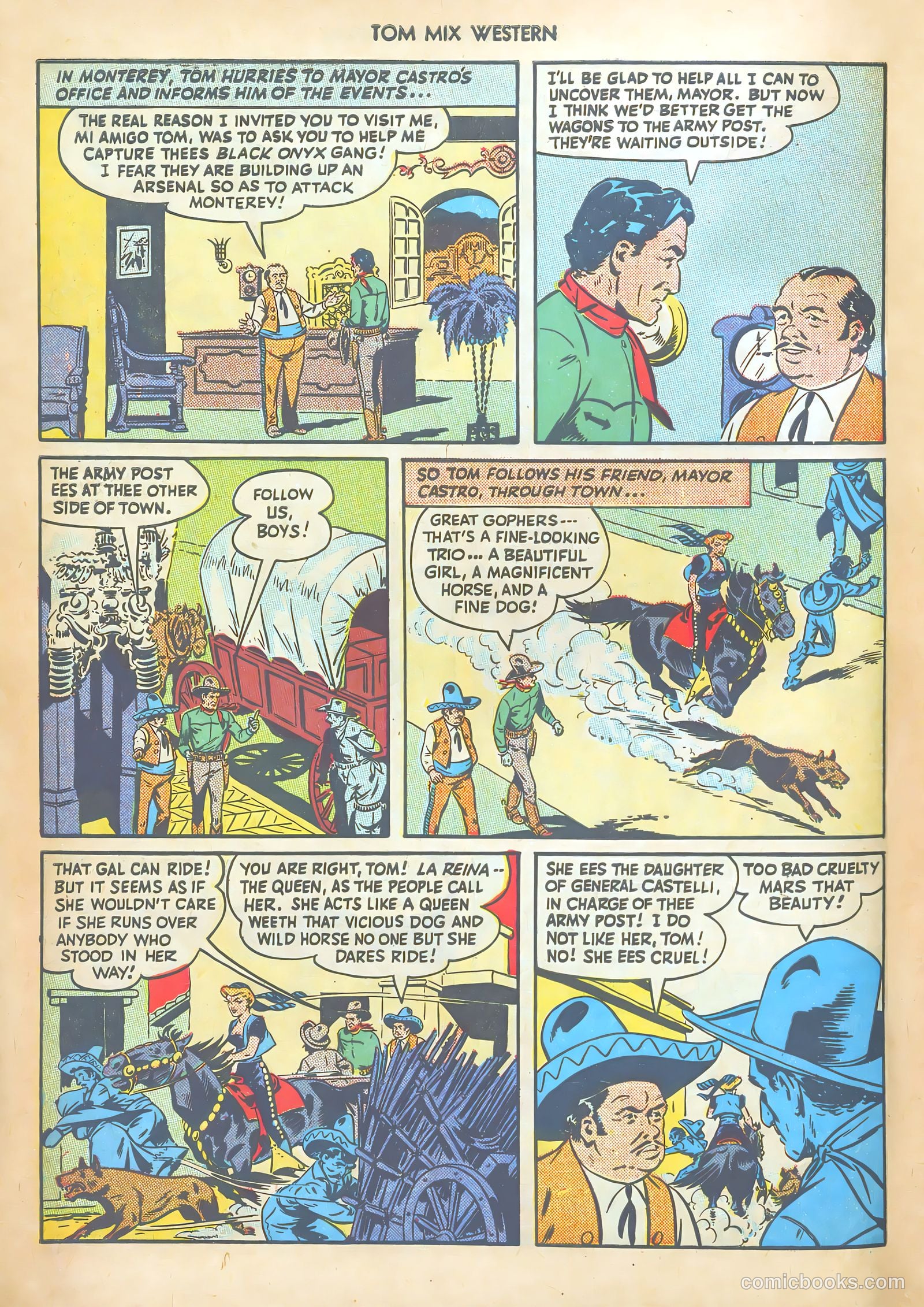 Tom Mix Western #12 (1948) — page 6 of 52