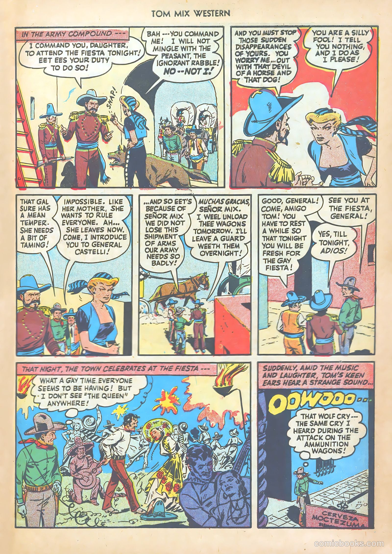 Tom Mix Western #12 (1948) — page 7 of 52
