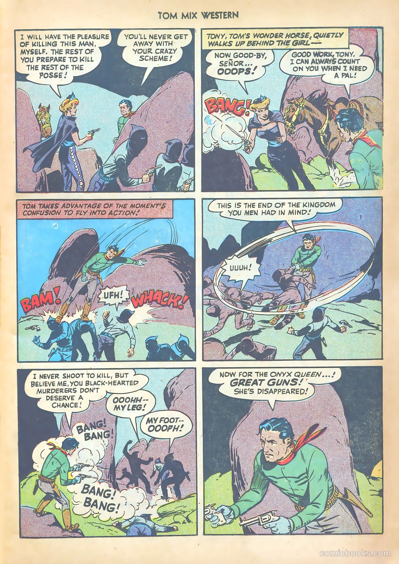 Tom Mix Western #12 (1948) — page 11 of 52