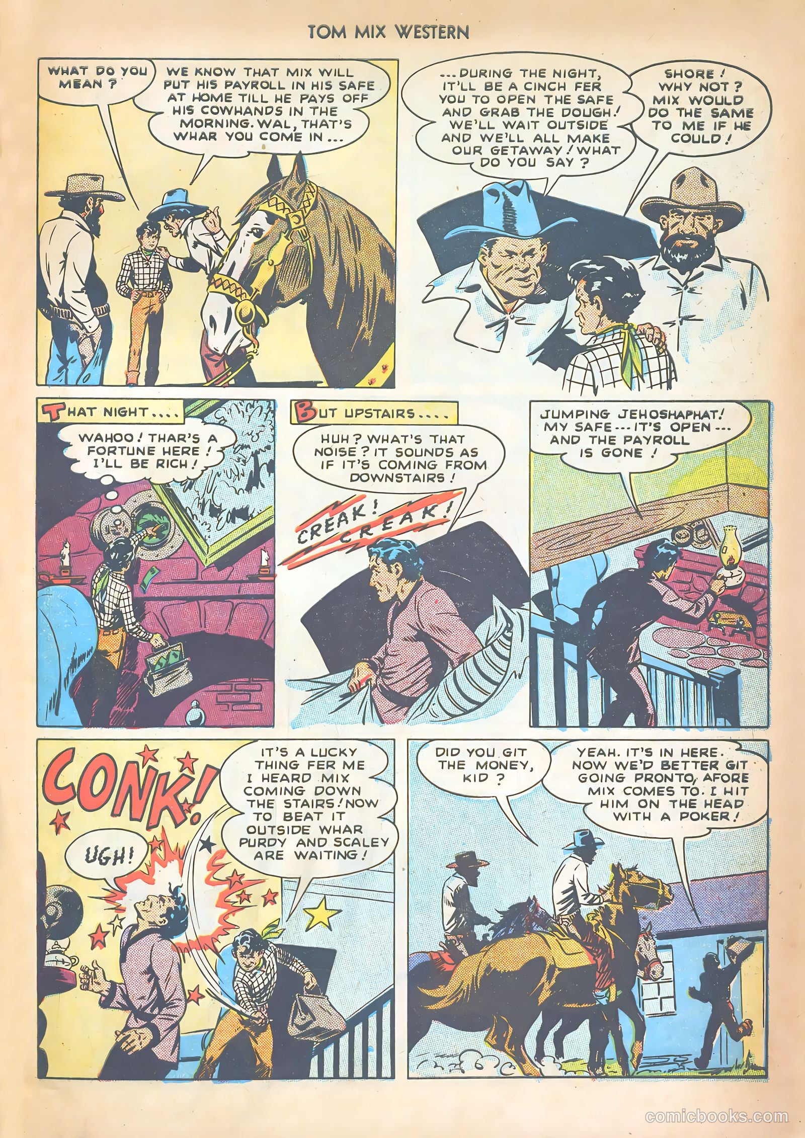 Tom Mix Western #12 (1948) — page 19 of 52