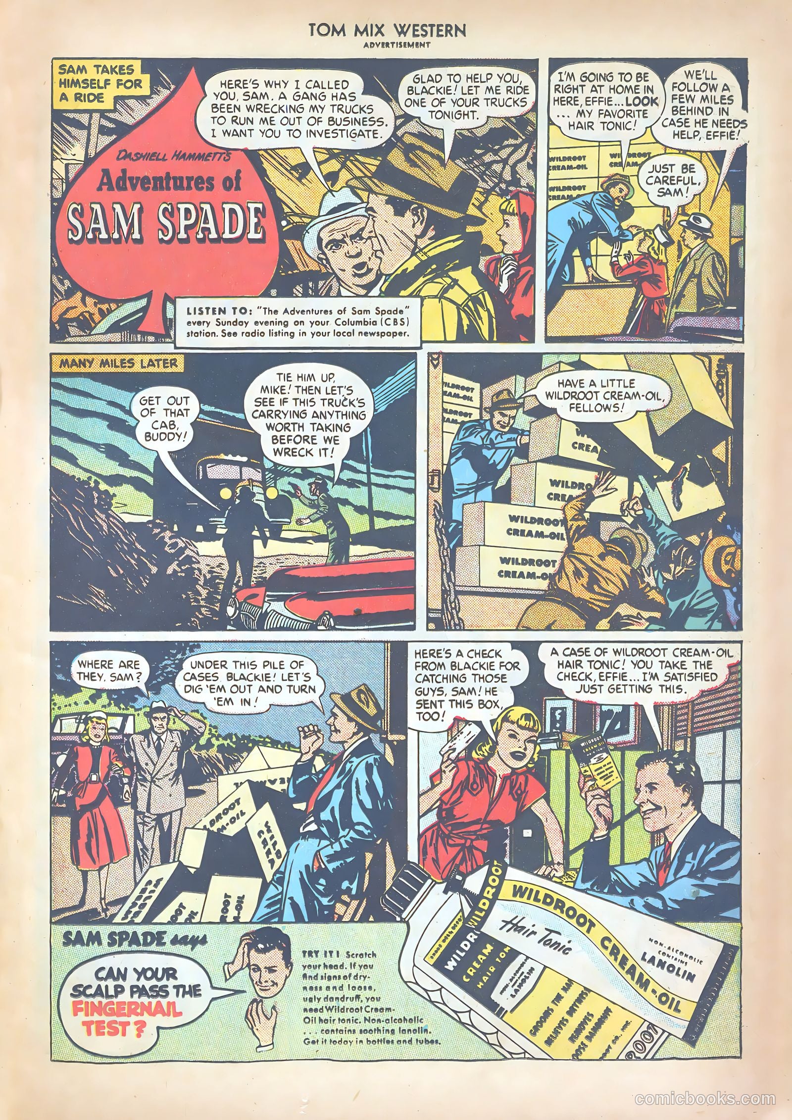 Tom Mix Western #12 (1948) — page 23 of 52