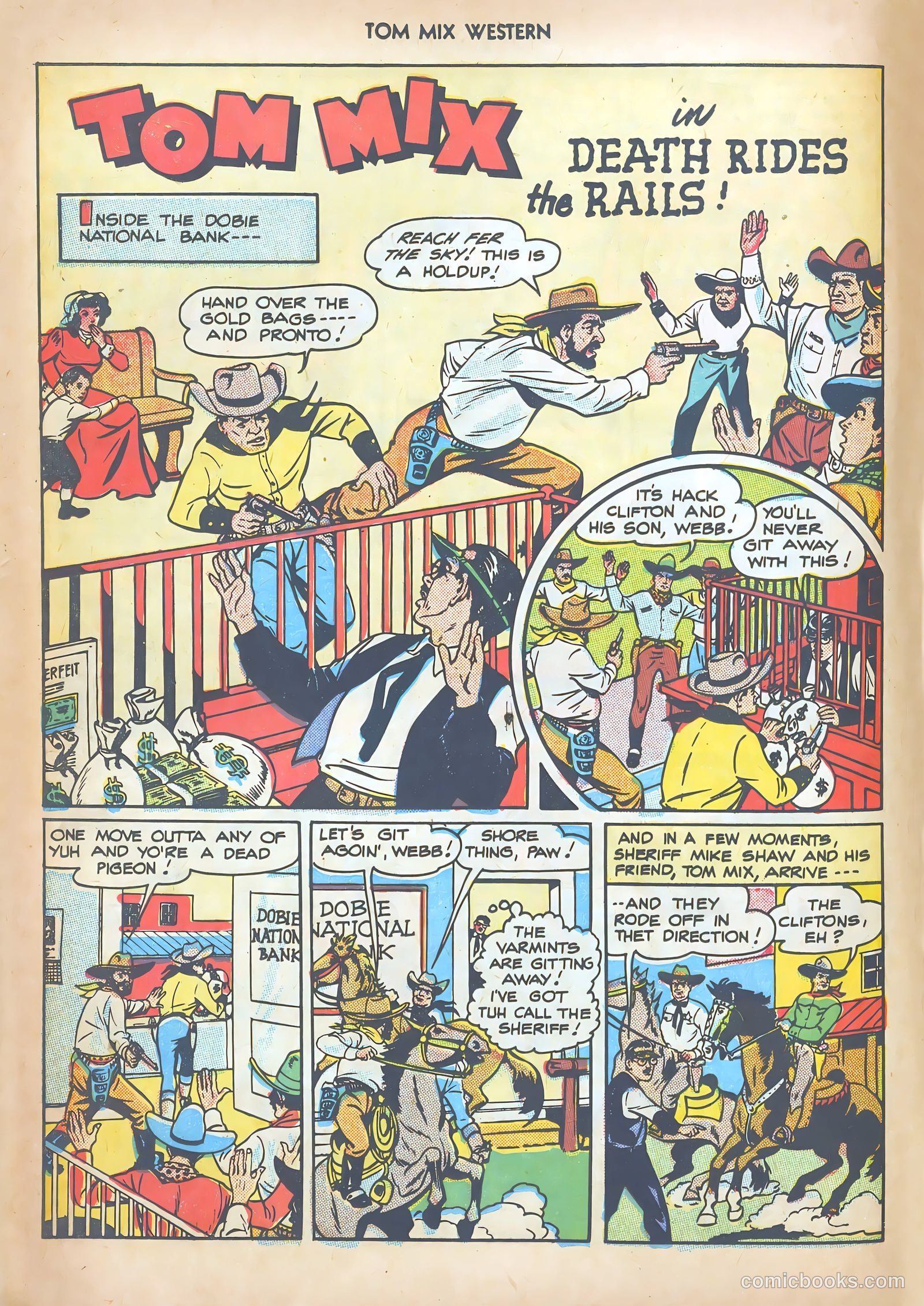Tom Mix Western #12 (1948) — page 24 of 52