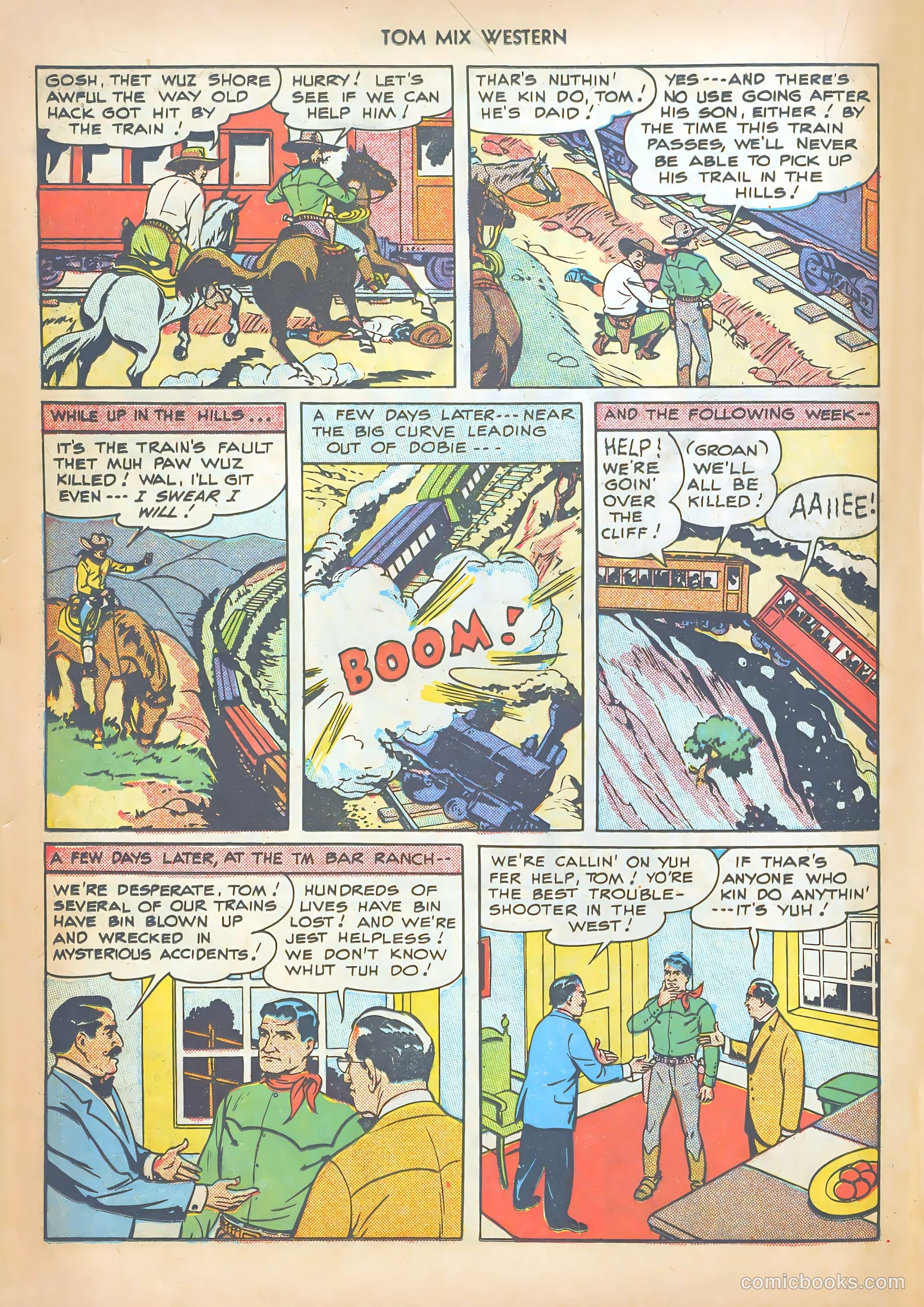 Tom Mix Western #12 (1948) — page 26 of 52