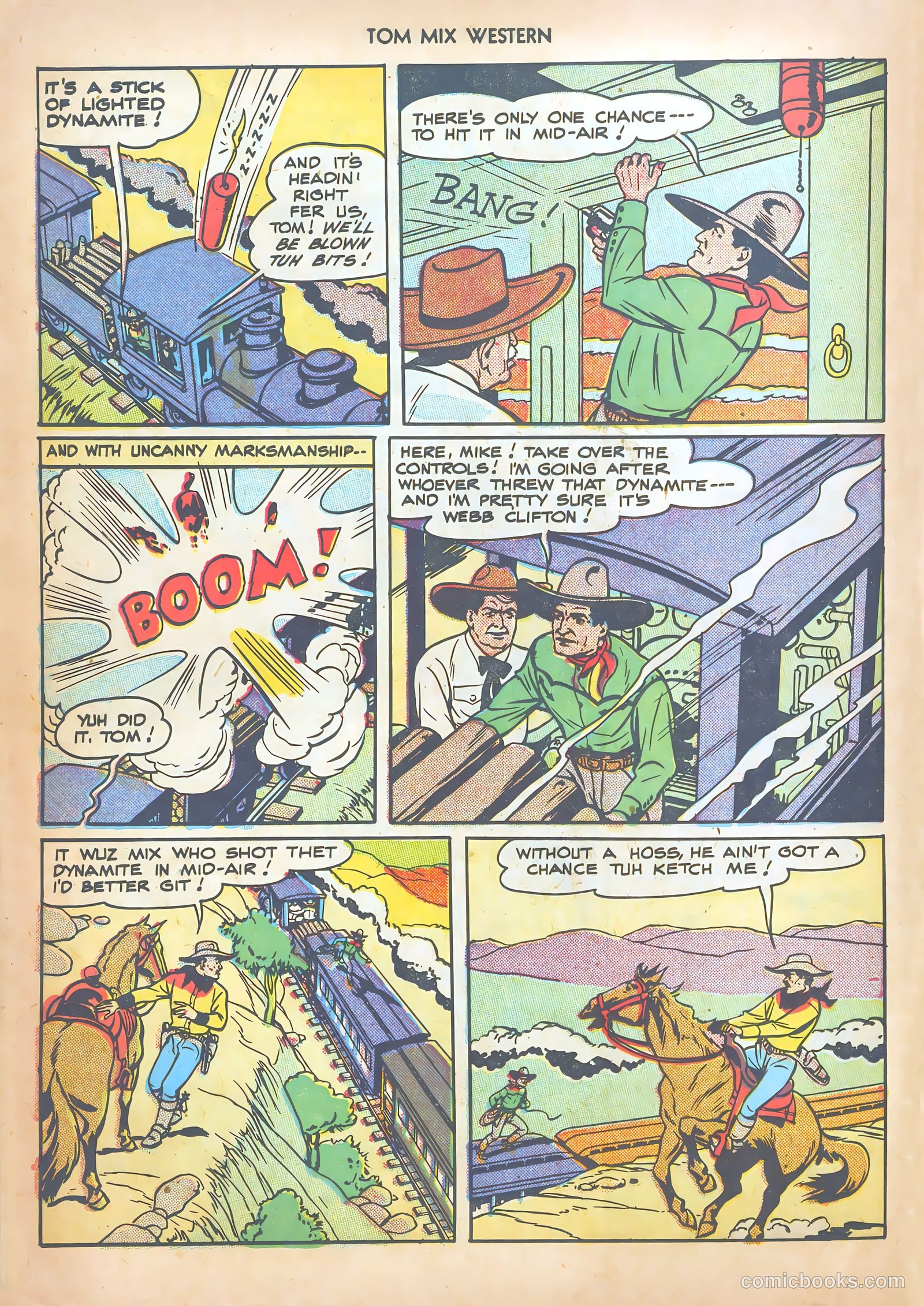 Tom Mix Western #12 (1948) — page 28 of 52