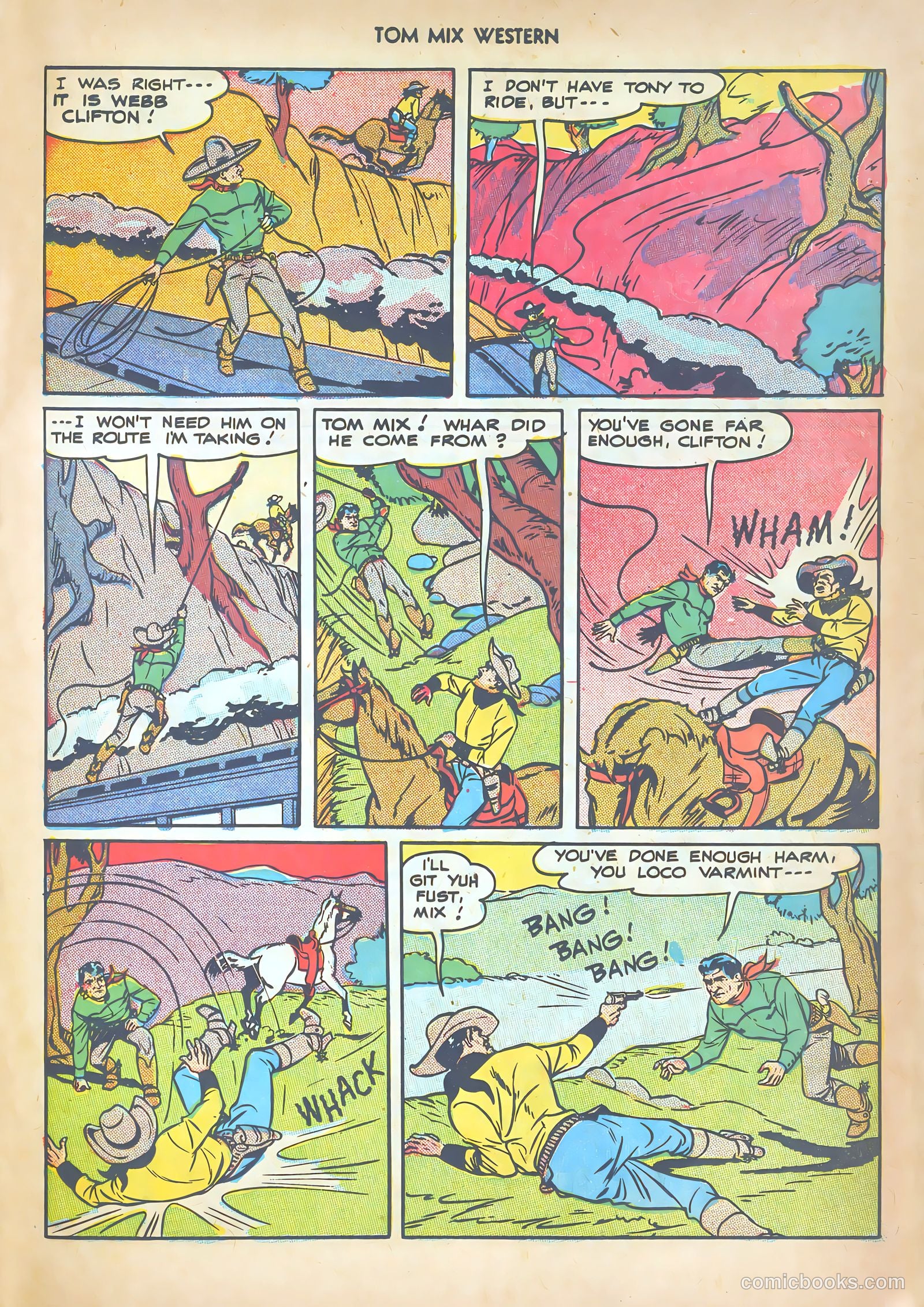 Tom Mix Western #12 (1948) — page 29 of 52