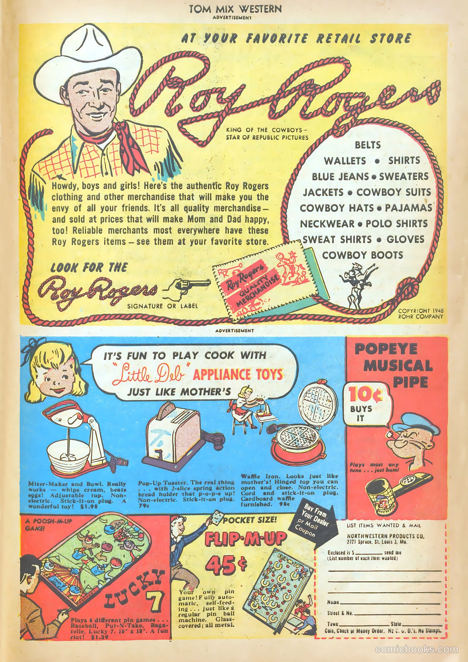 Tom Mix Western #12 (1948) — page 31 of 52