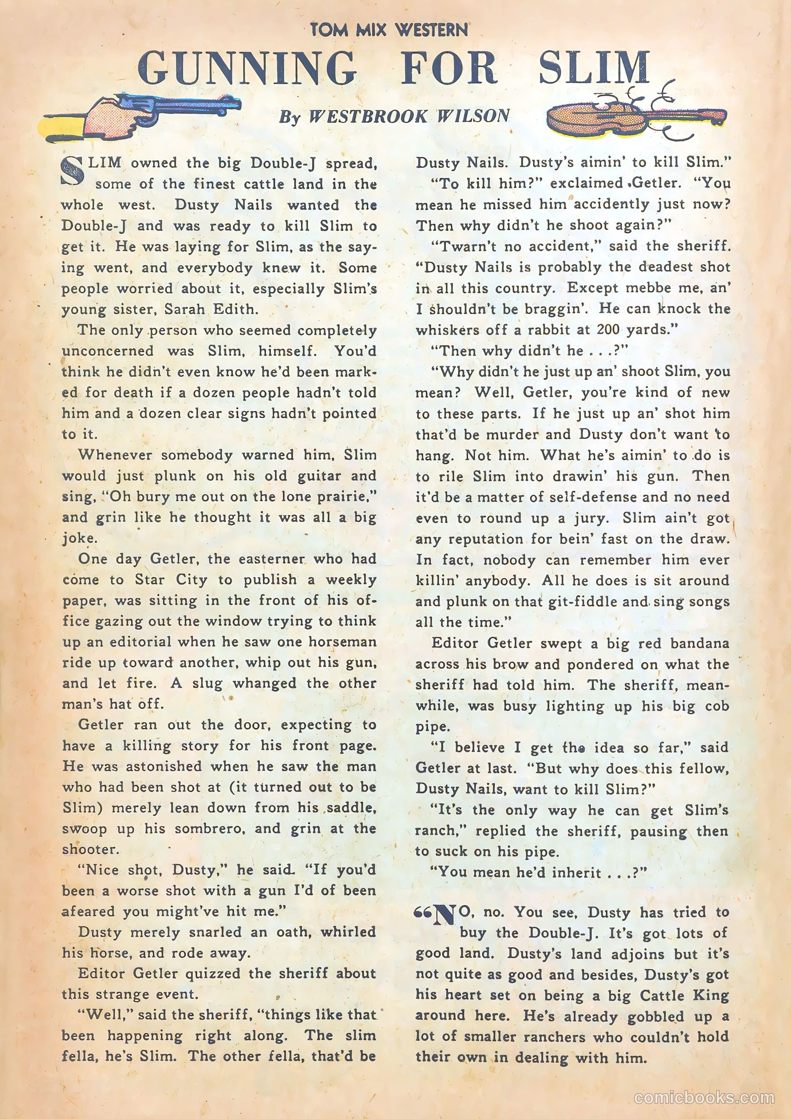 Tom Mix Western #12 (1948) — page 32 of 52