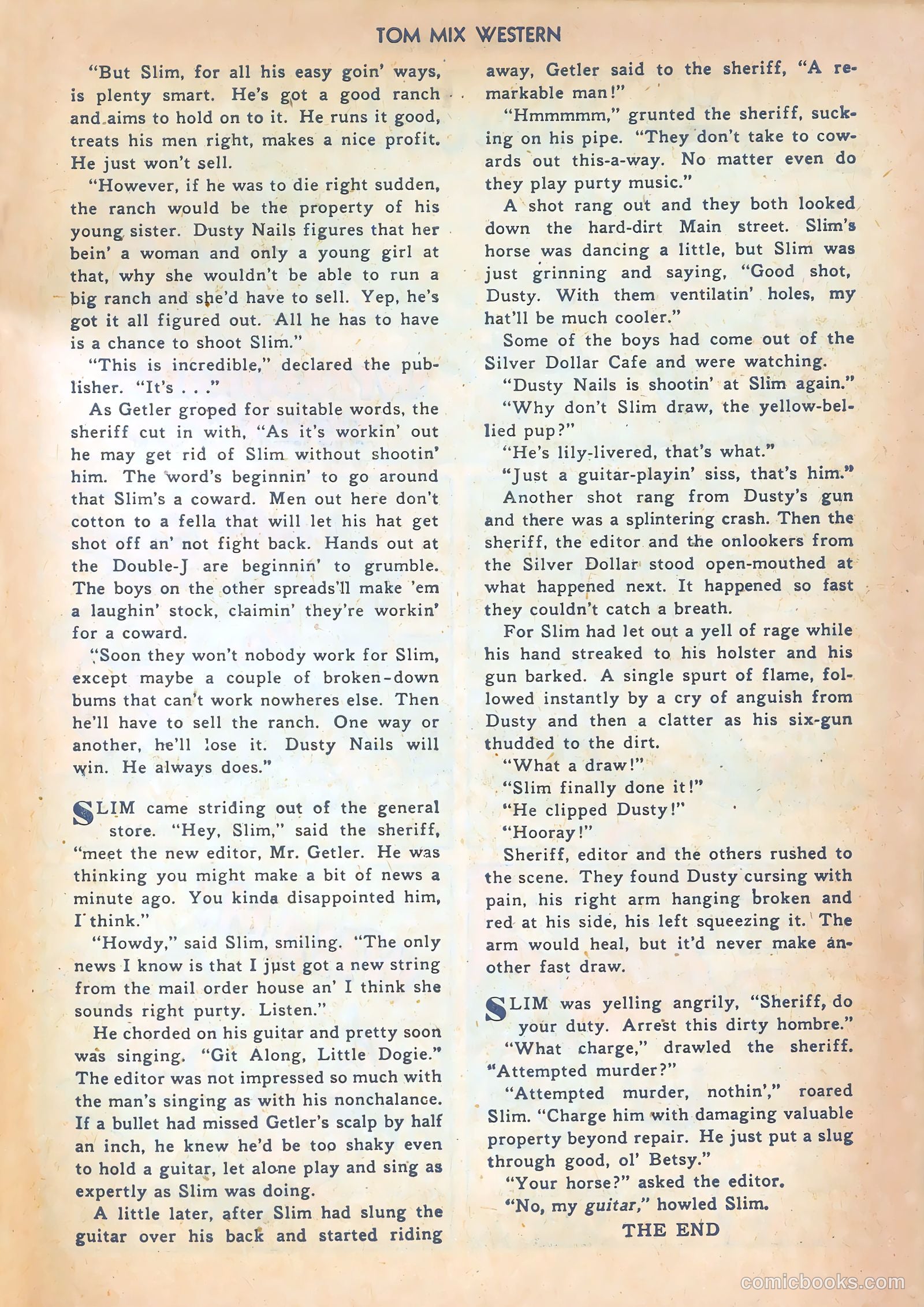 Tom Mix Western #12 (1948) — page 33 of 52