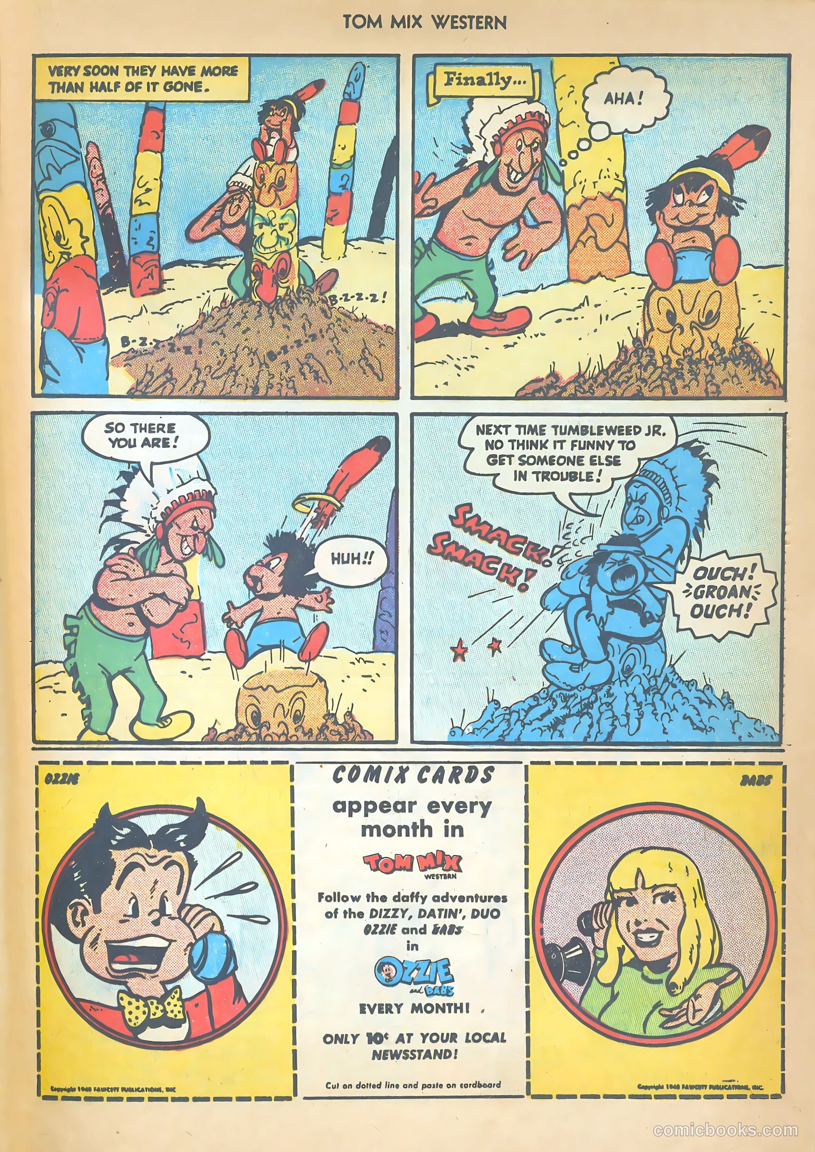 Tom Mix Western #12 (1948) — page 37 of 52