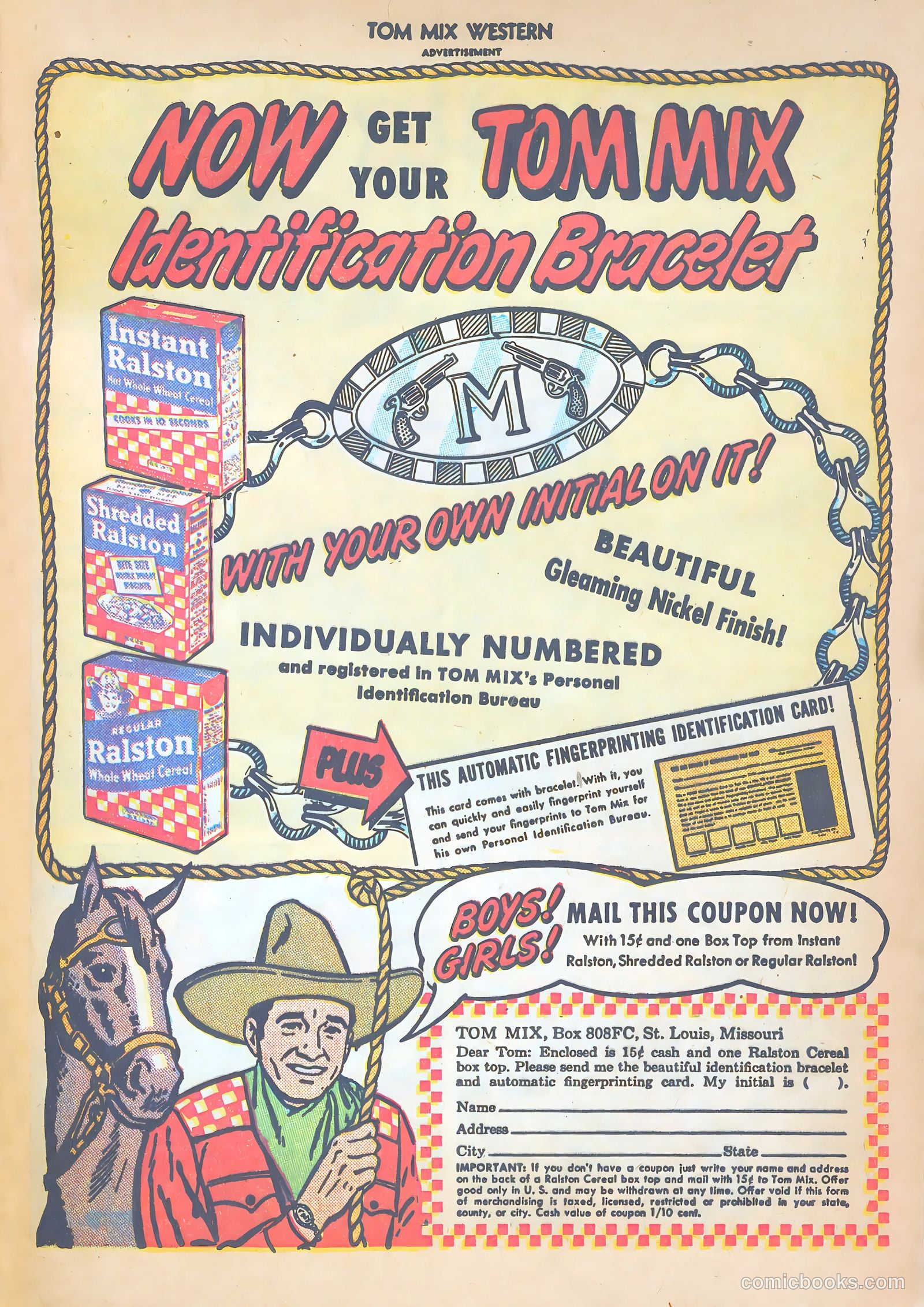 Tom Mix Western #12 (1948) — page 41 of 52