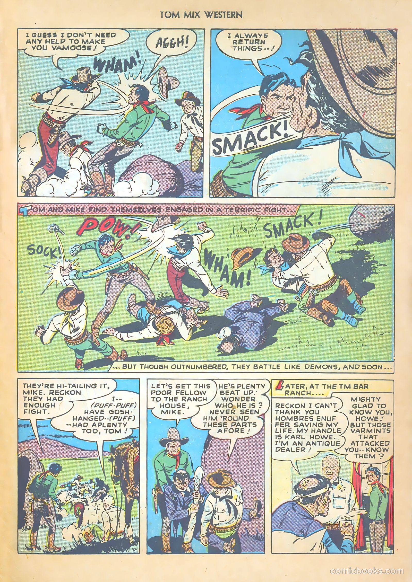 Tom Mix Western #12 (1948) — page 43 of 52