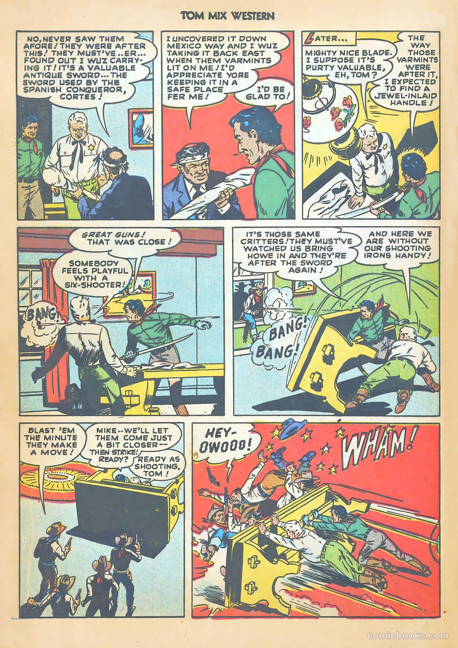 Tom Mix Western #12 (1948) — page 44 of 52