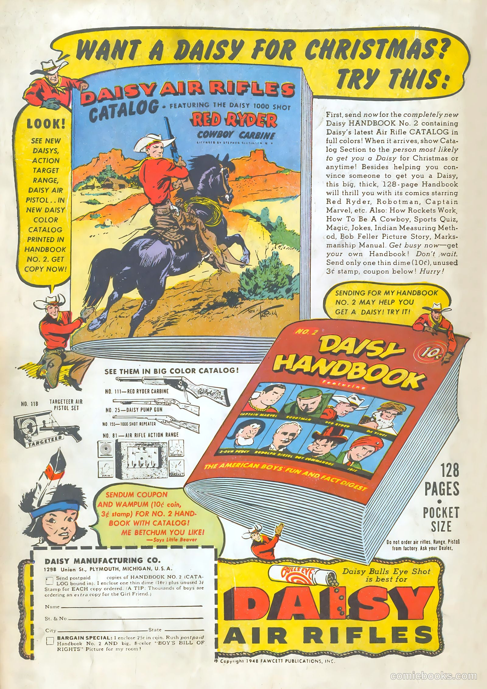Tom Mix Western #12 (1948) — page 52 of 52