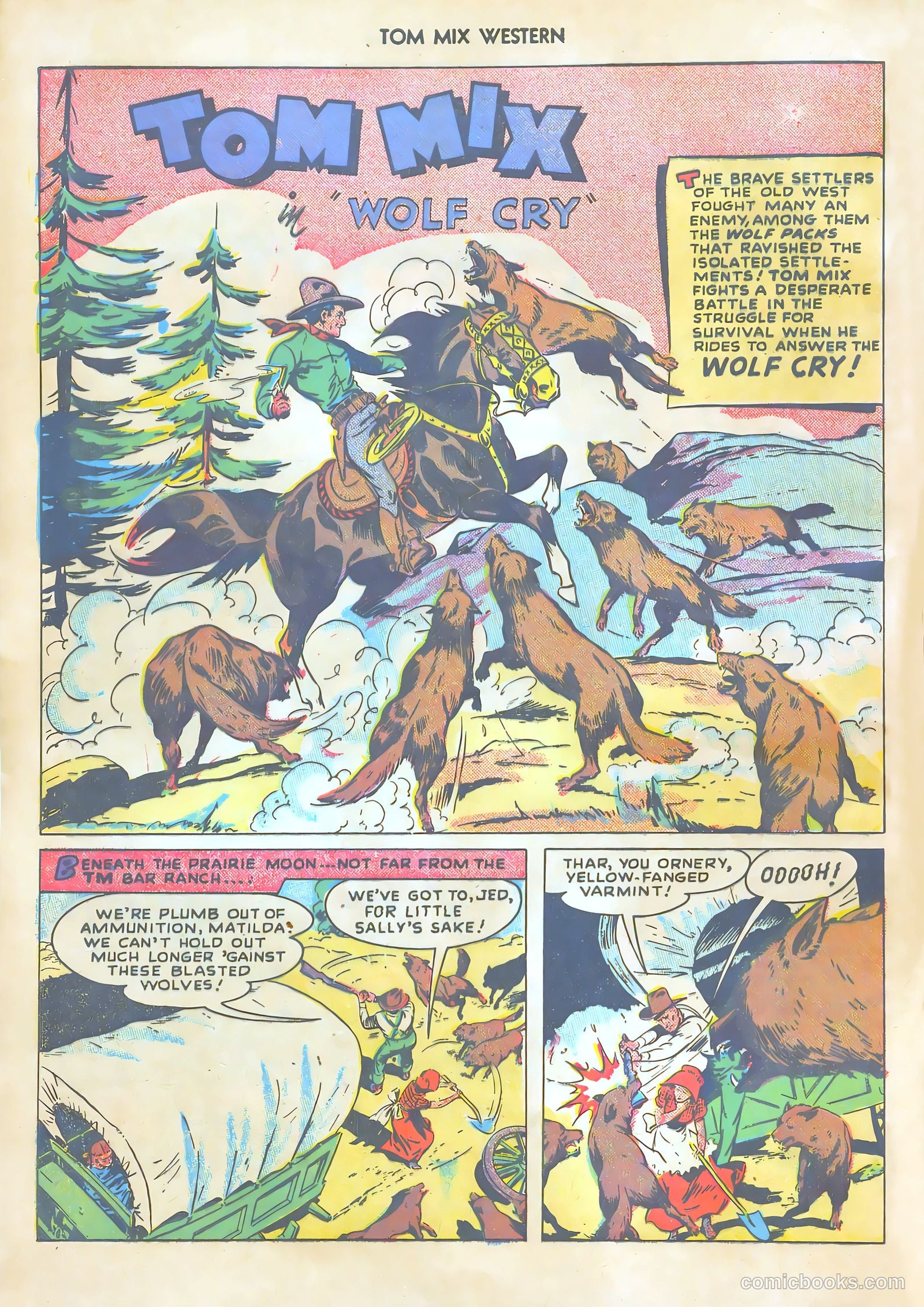 Tom Mix Western #13 (1949) — page 4 of 52