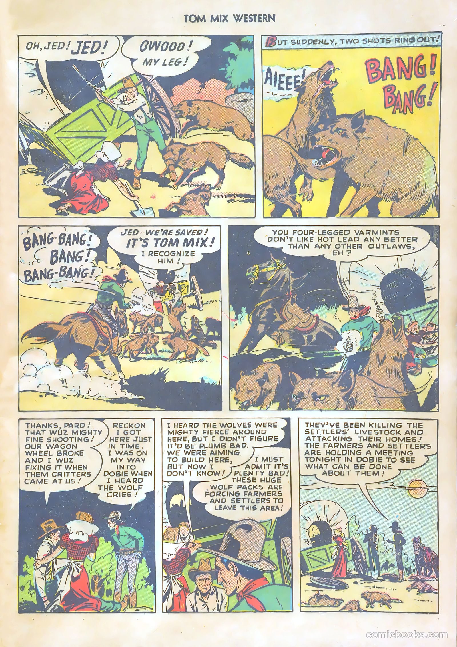 Tom Mix Western #13 (1949) — page 5 of 52