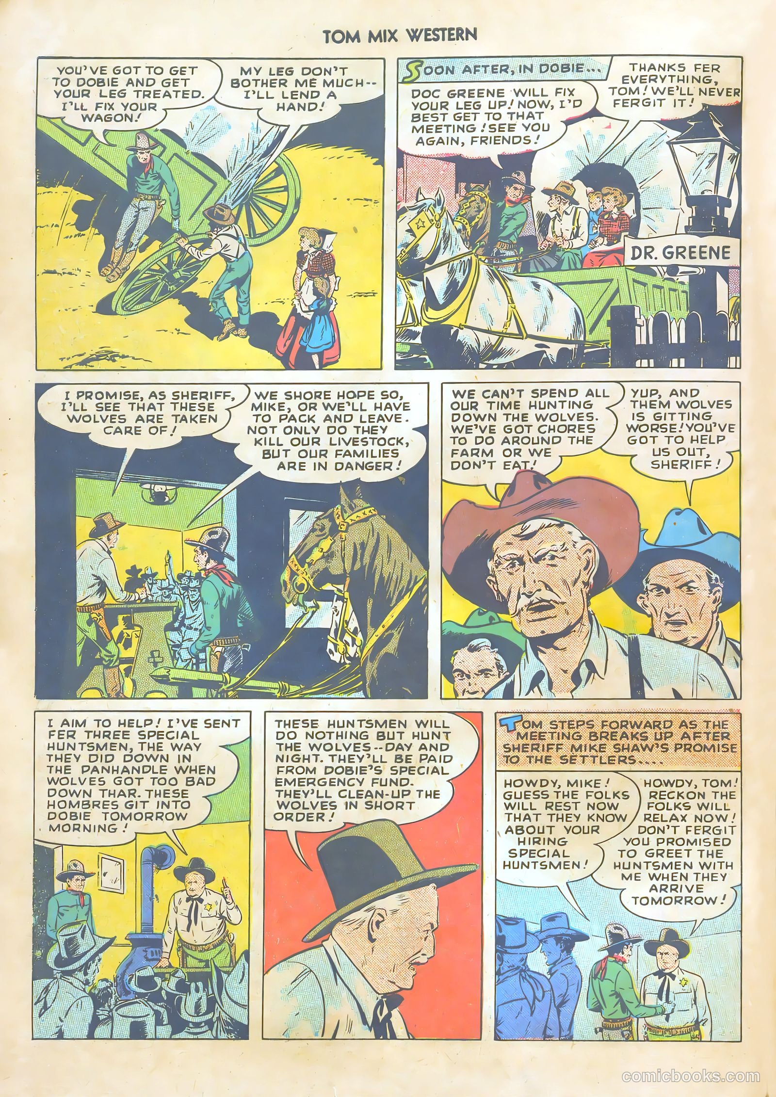 Tom Mix Western #13 (1949) — page 6 of 52
