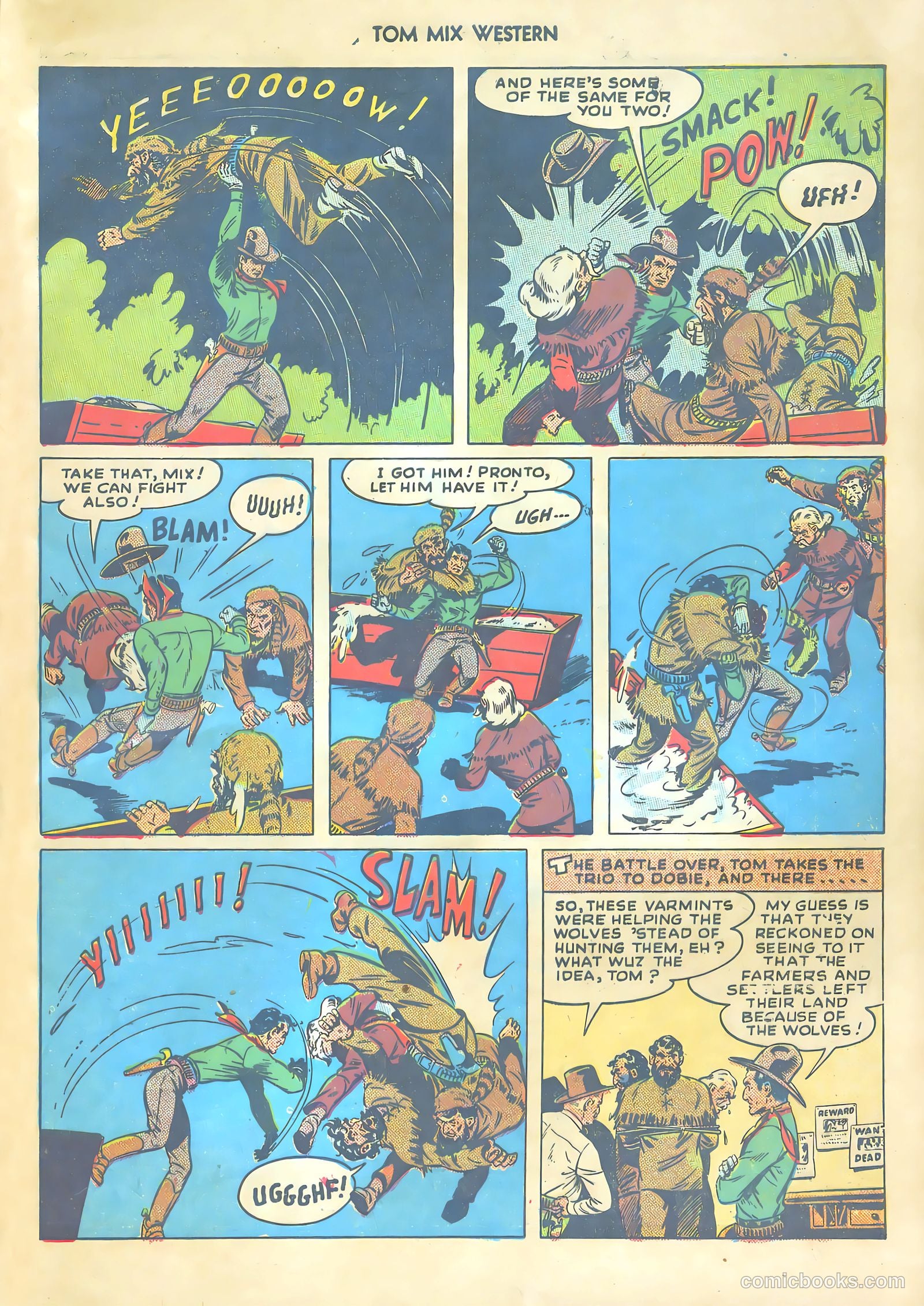 Tom Mix Western #13 (1949) — page 9 of 52