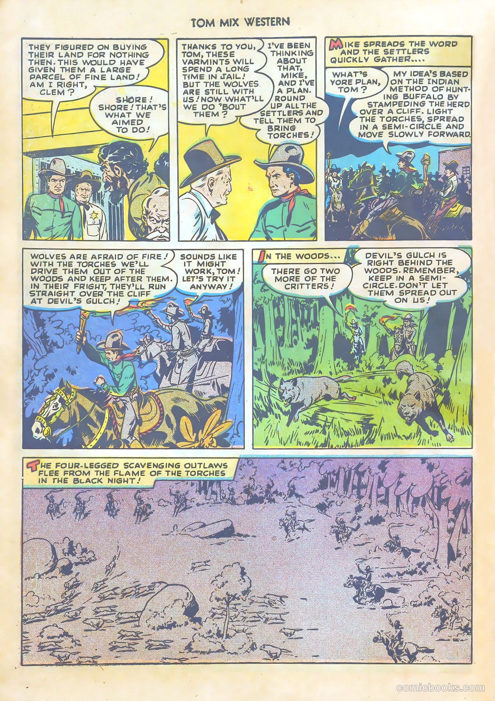 Tom Mix Western #13 (1949) — page 10 of 52