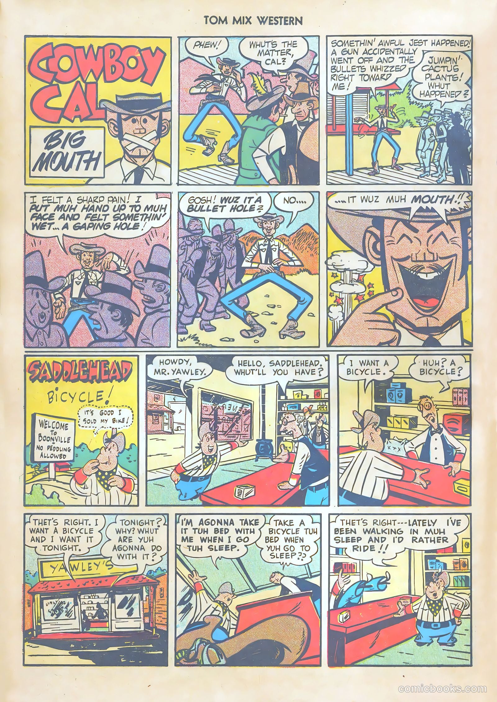 Tom Mix Western #13 (1949) — page 12 of 52