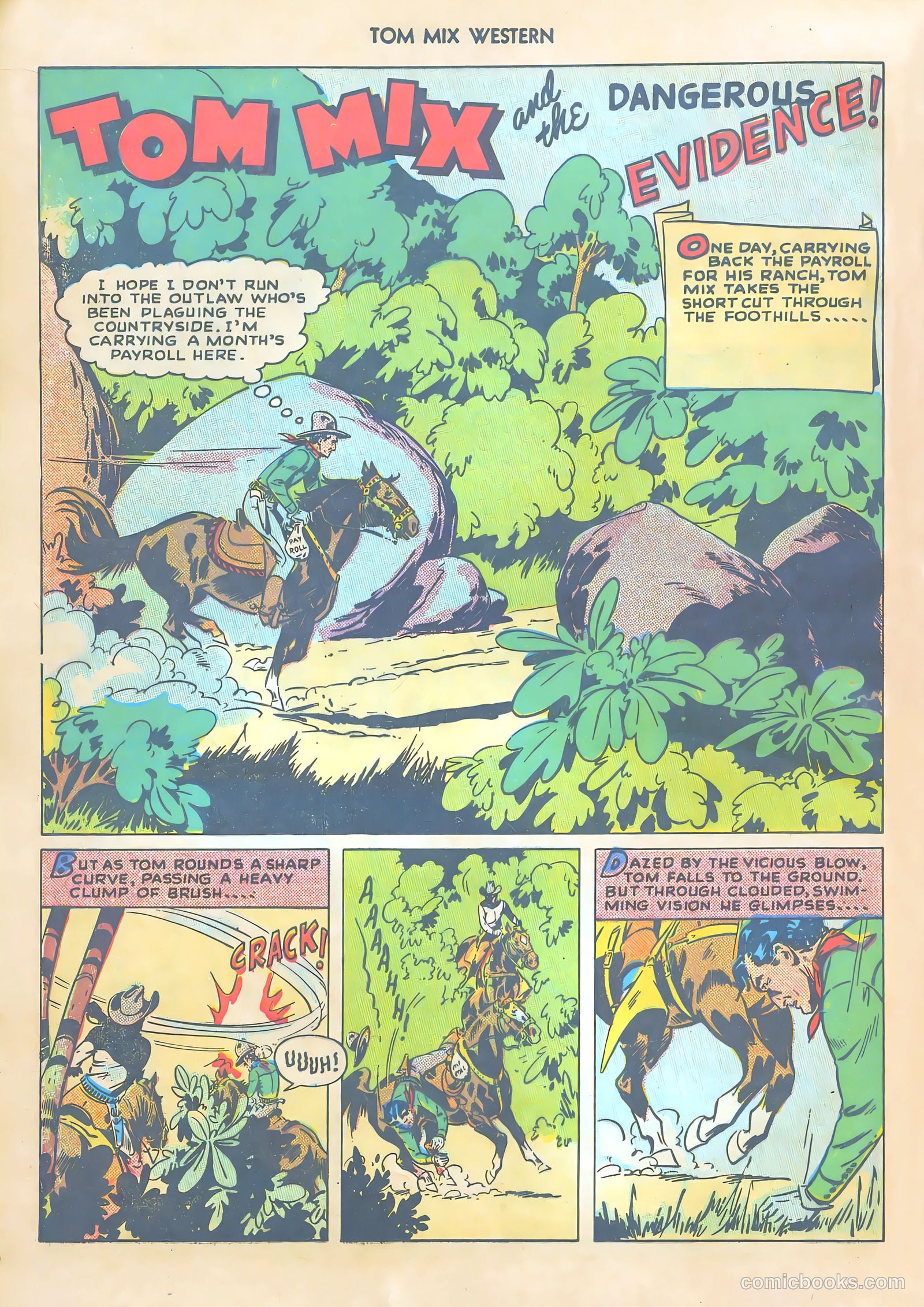 Tom Mix Western #13 (1949) — page 16 of 52