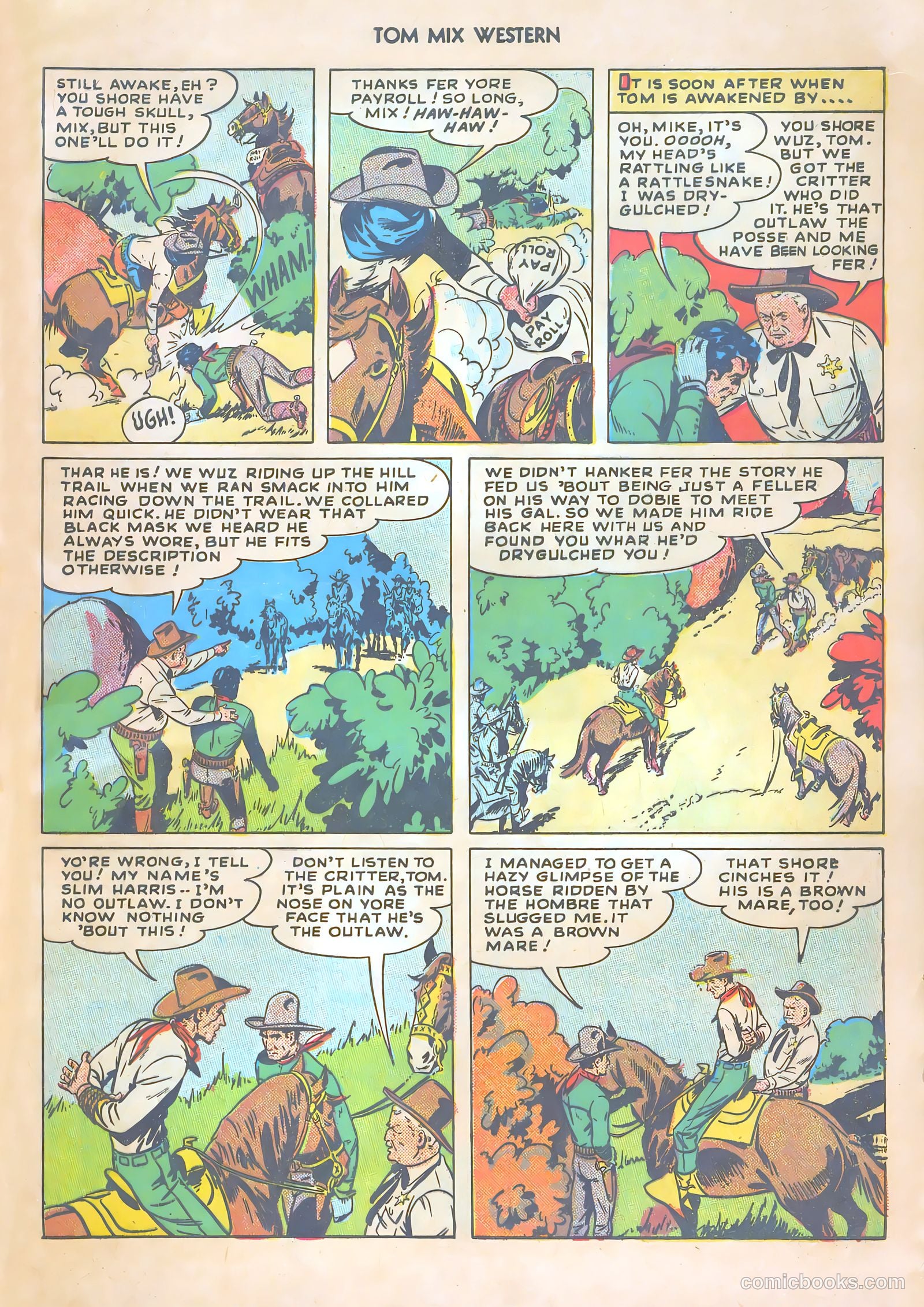 Tom Mix Western #13 (1949) — page 17 of 52