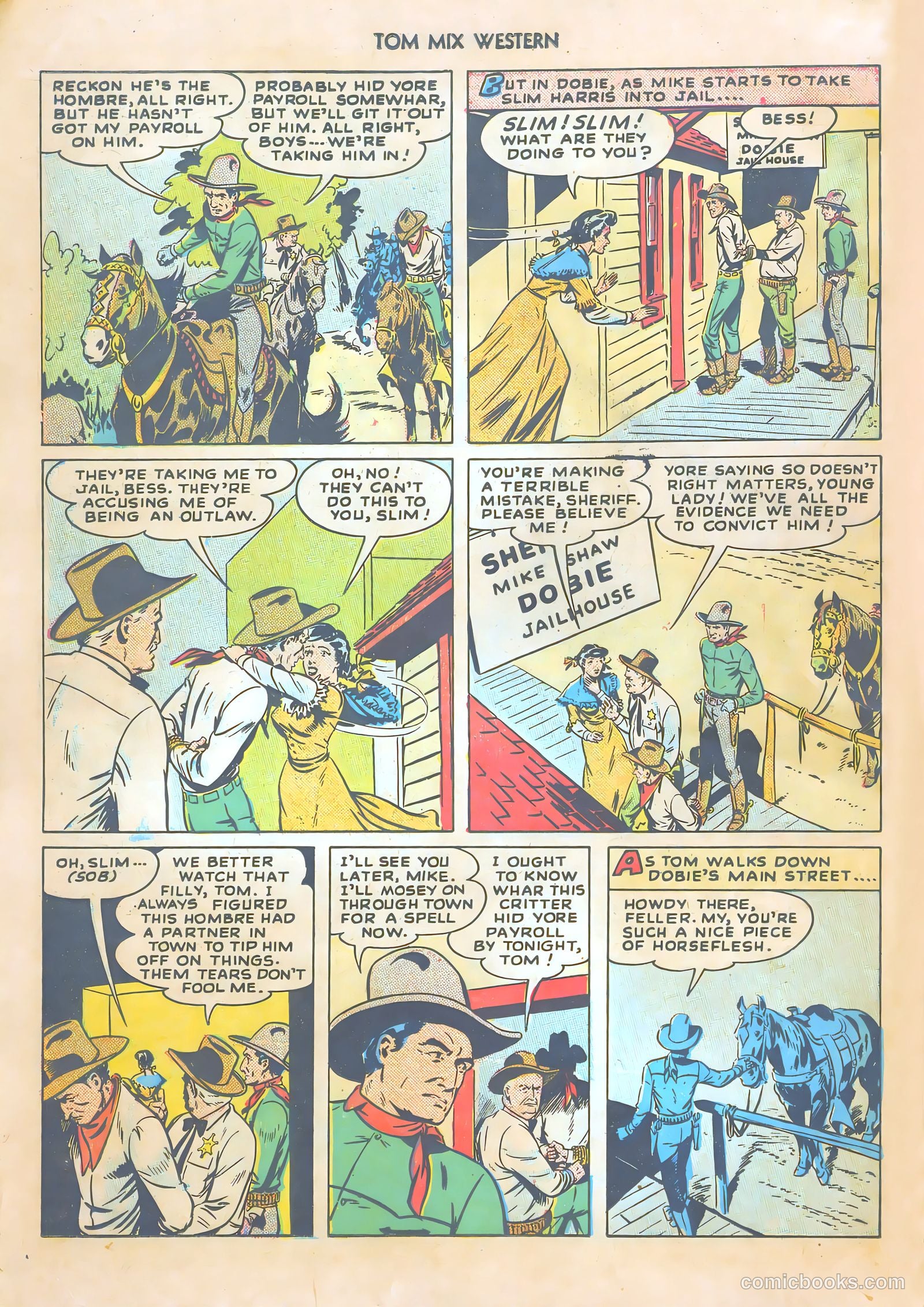 Tom Mix Western #13 (1949) — page 18 of 52