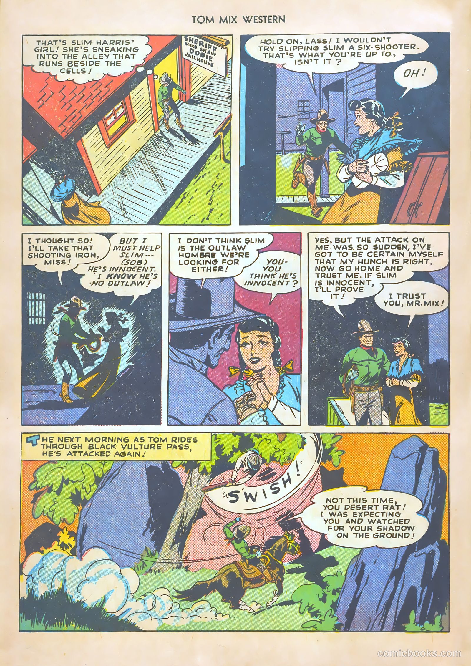 Tom Mix Western #13 (1949) — page 20 of 52