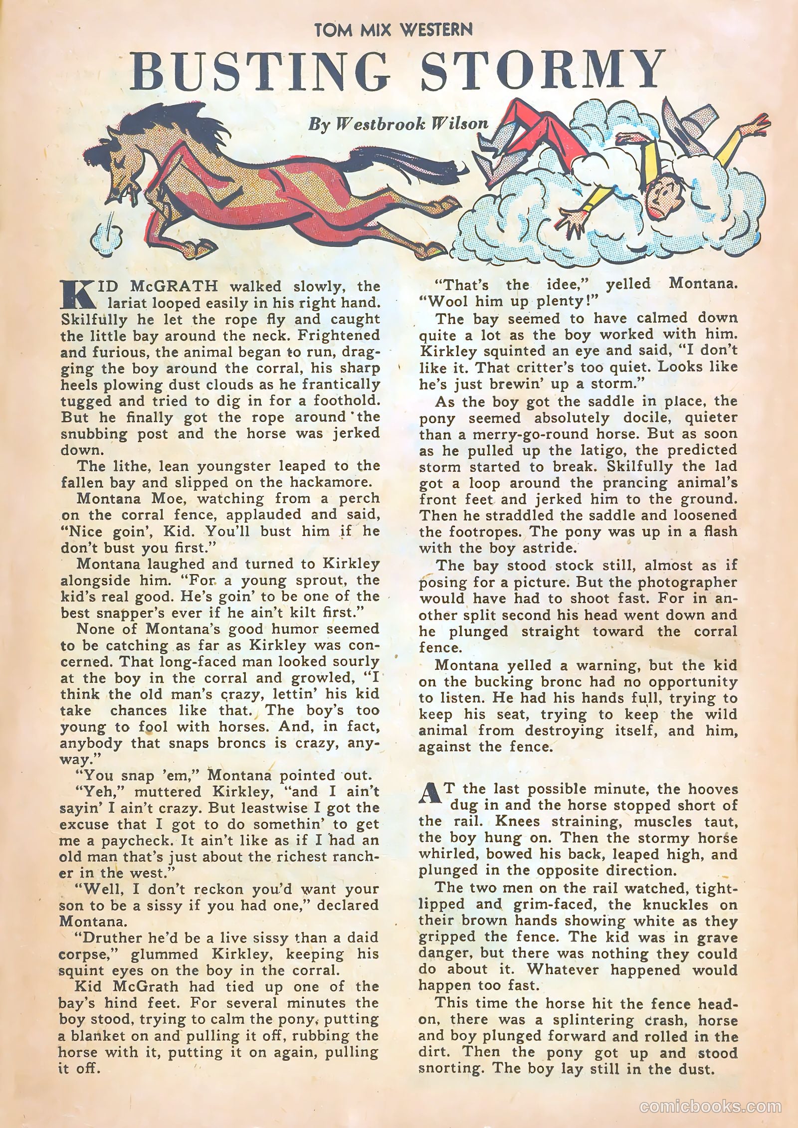 Tom Mix Western #13 (1949) — page 24 of 52