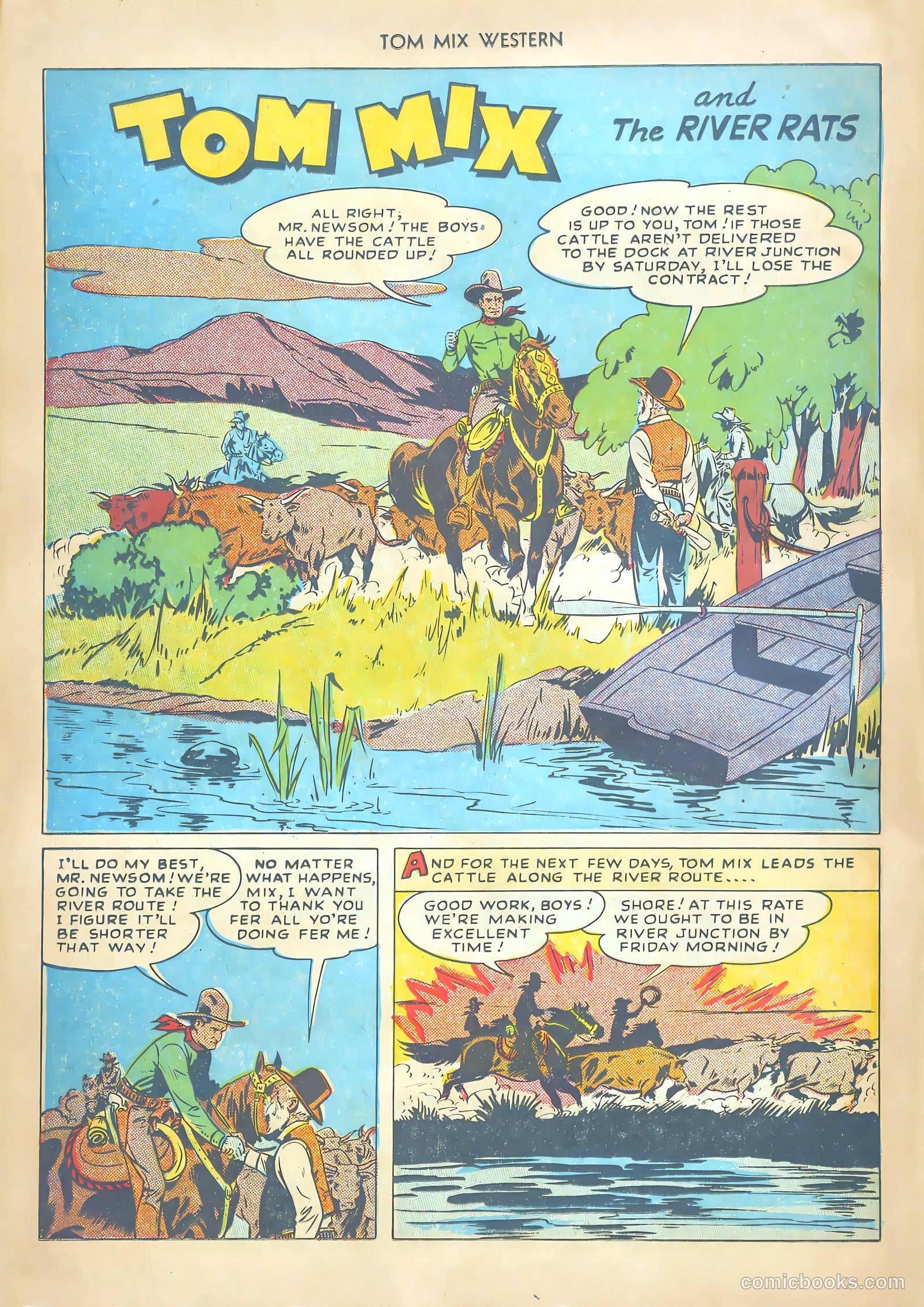Tom Mix Western #13 (1949) — page 26 of 52