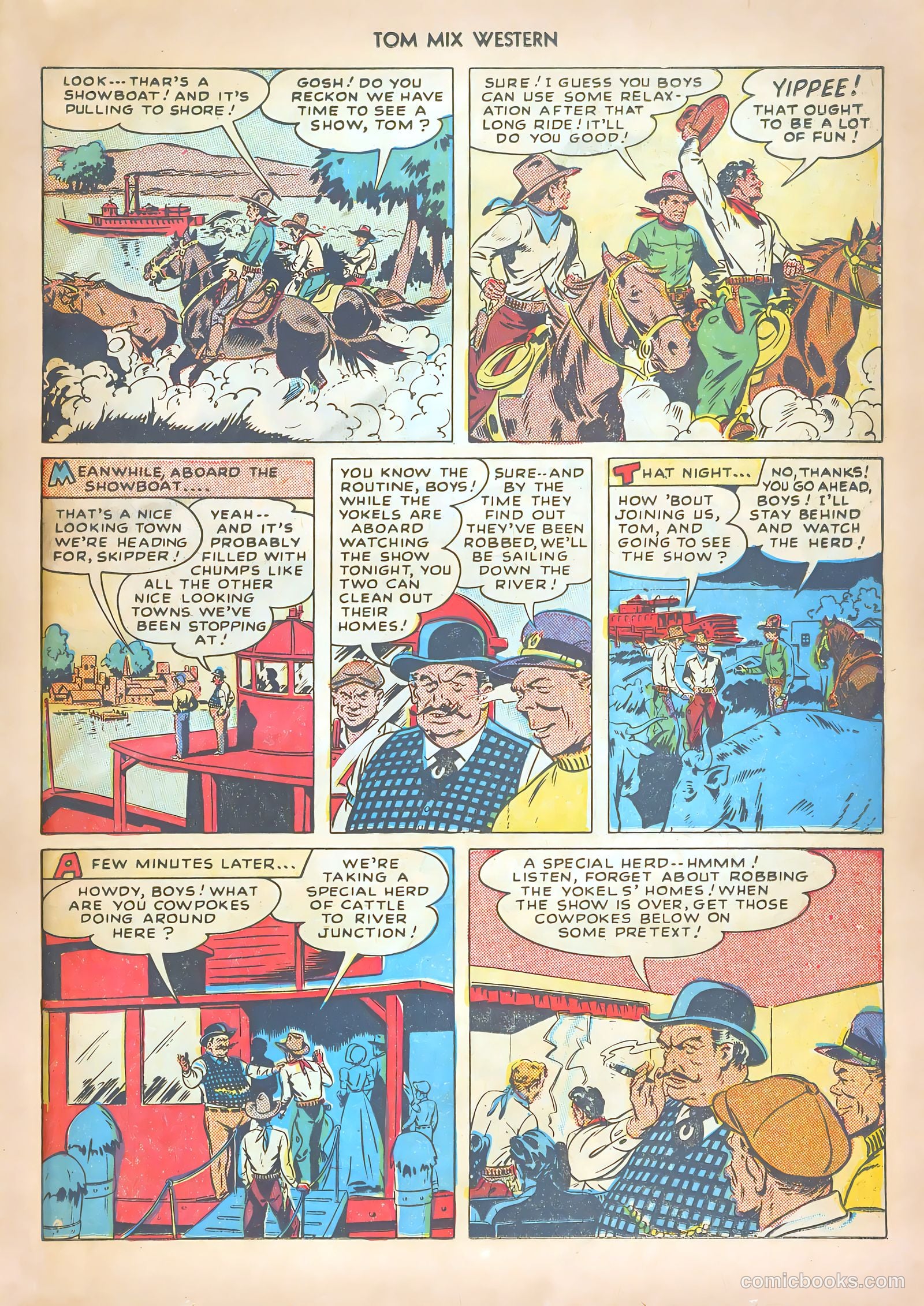 Tom Mix Western #13 (1949) — page 27 of 52