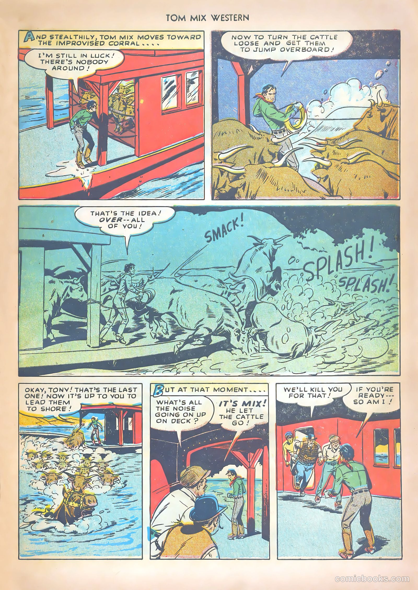 Tom Mix Western #13 (1949) — page 31 of 52