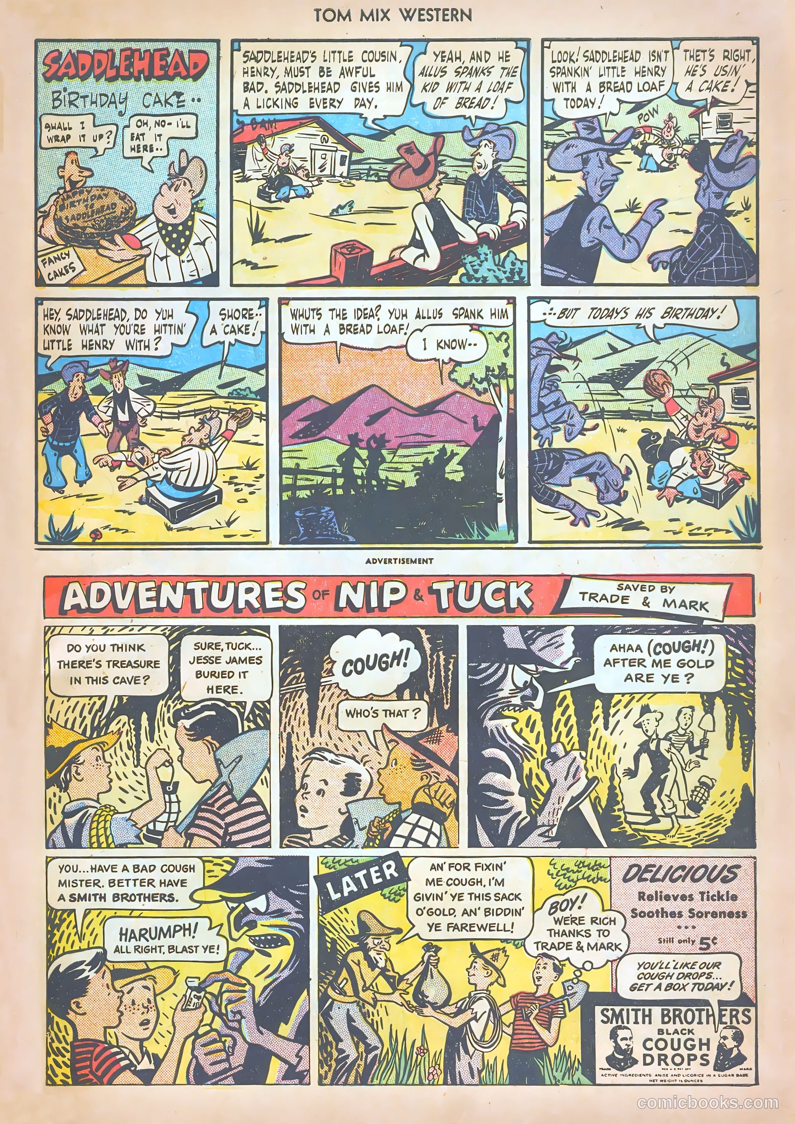 Tom Mix Western #13 (1949) — page 33 of 52