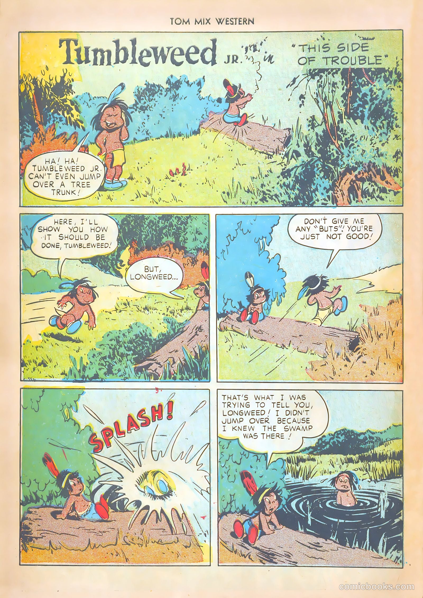 Tom Mix Western #13 (1949) — page 34 of 52